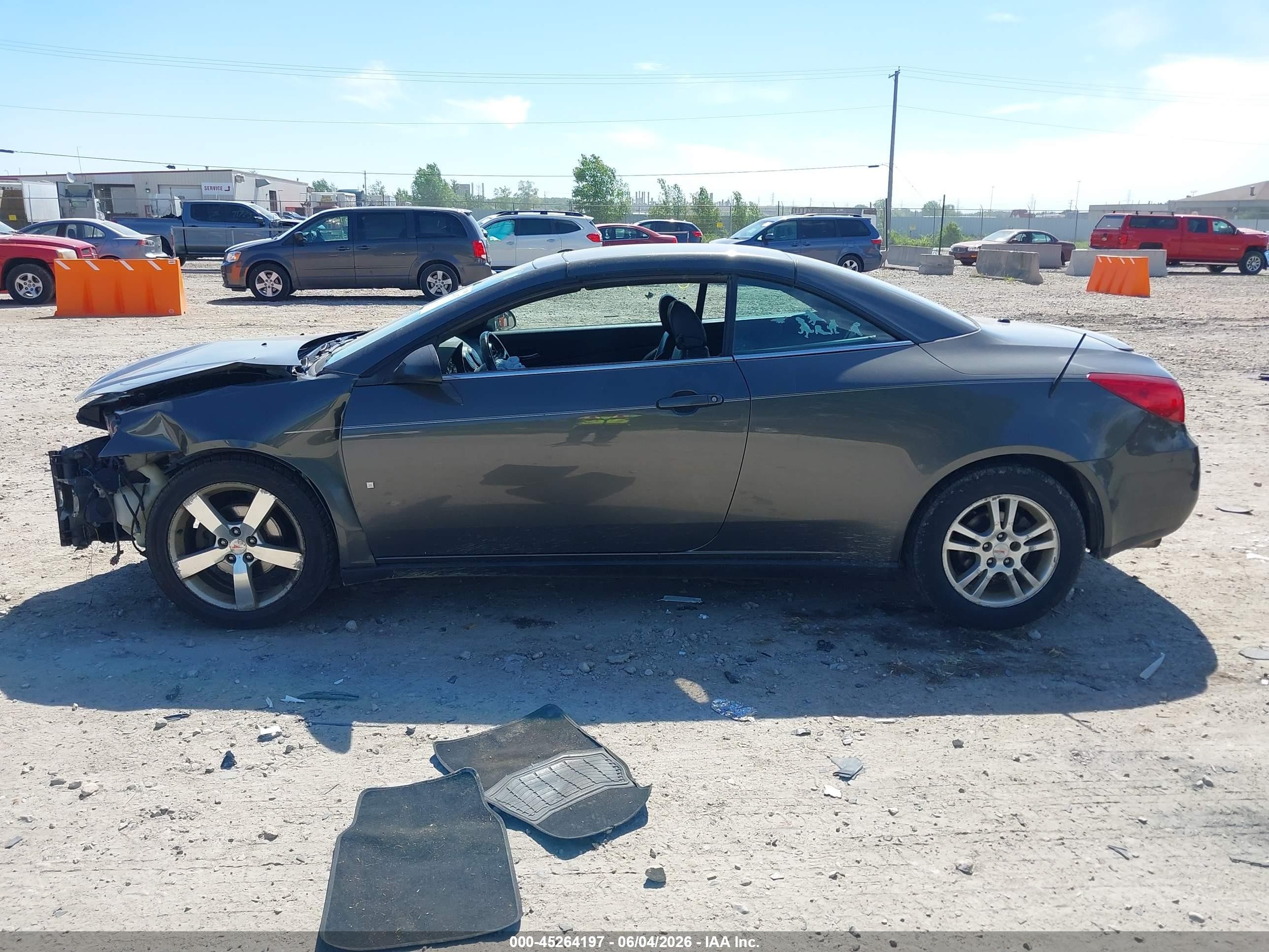 2007 Pontiac G6 Gt Gray vin: 1G2ZH361074132183