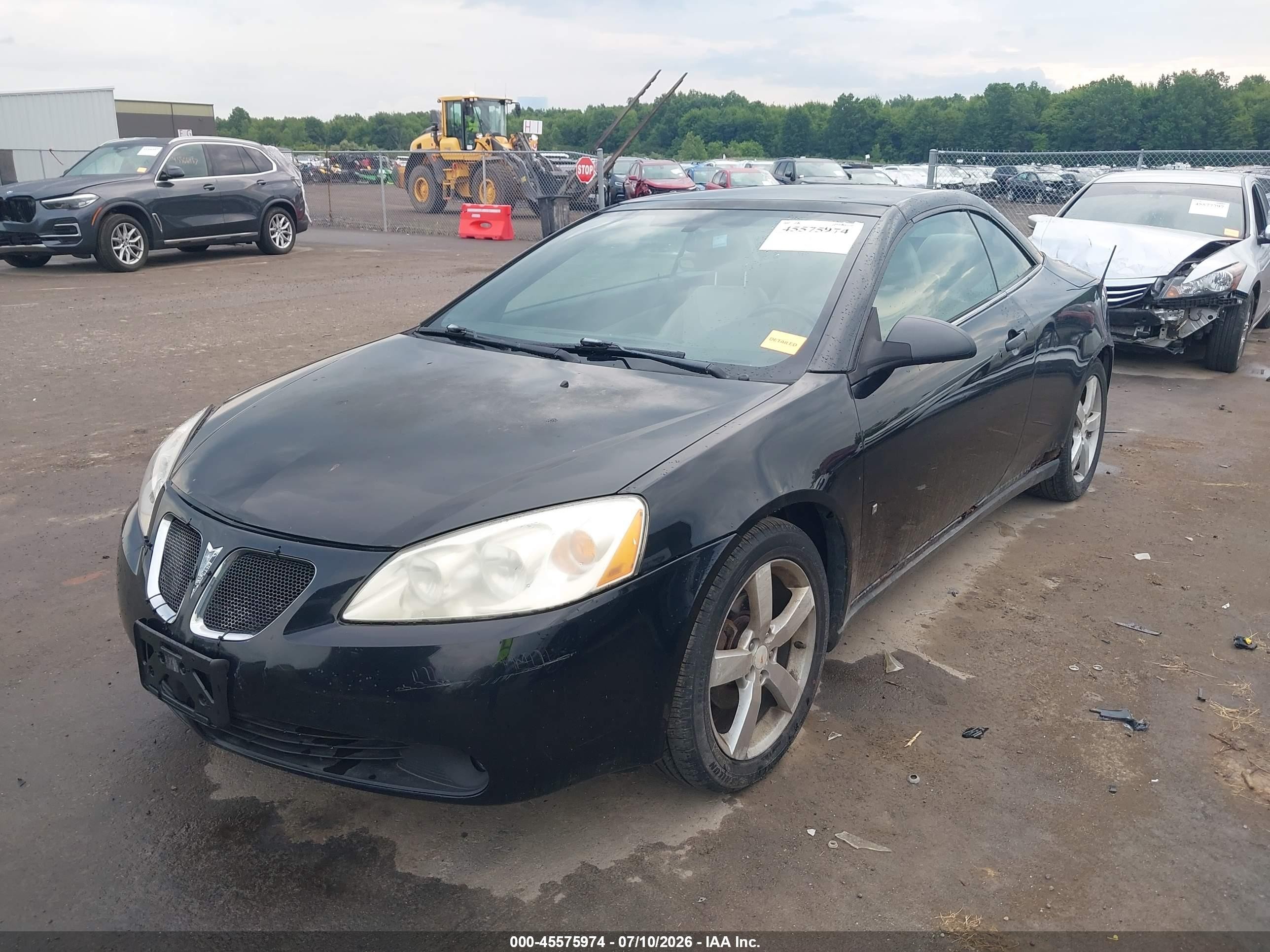 2007 Pontiac G6 Gt Black vin: 1G2ZH361074261279