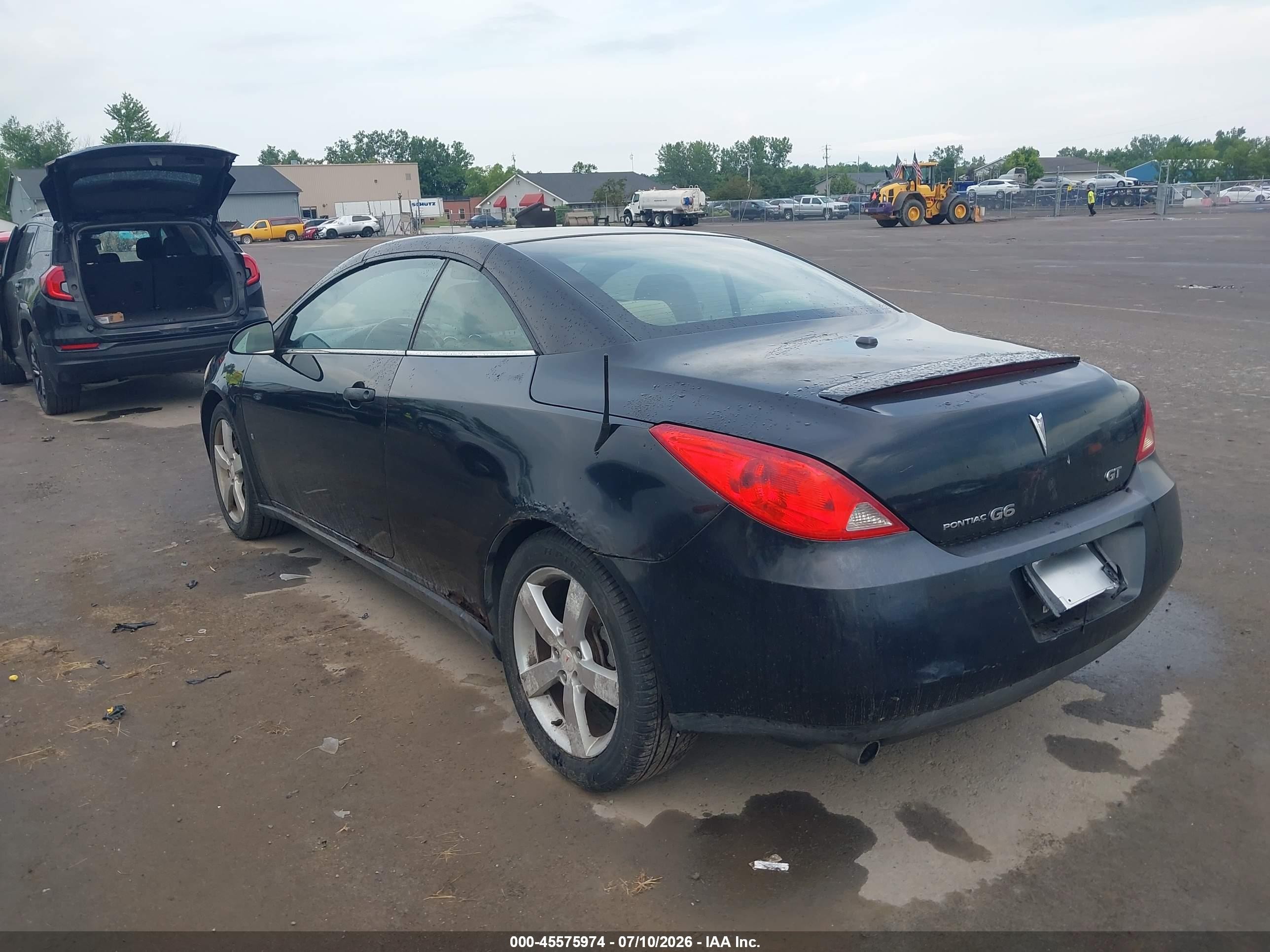 2007 Pontiac G6 Gt Black vin: 1G2ZH361074261279