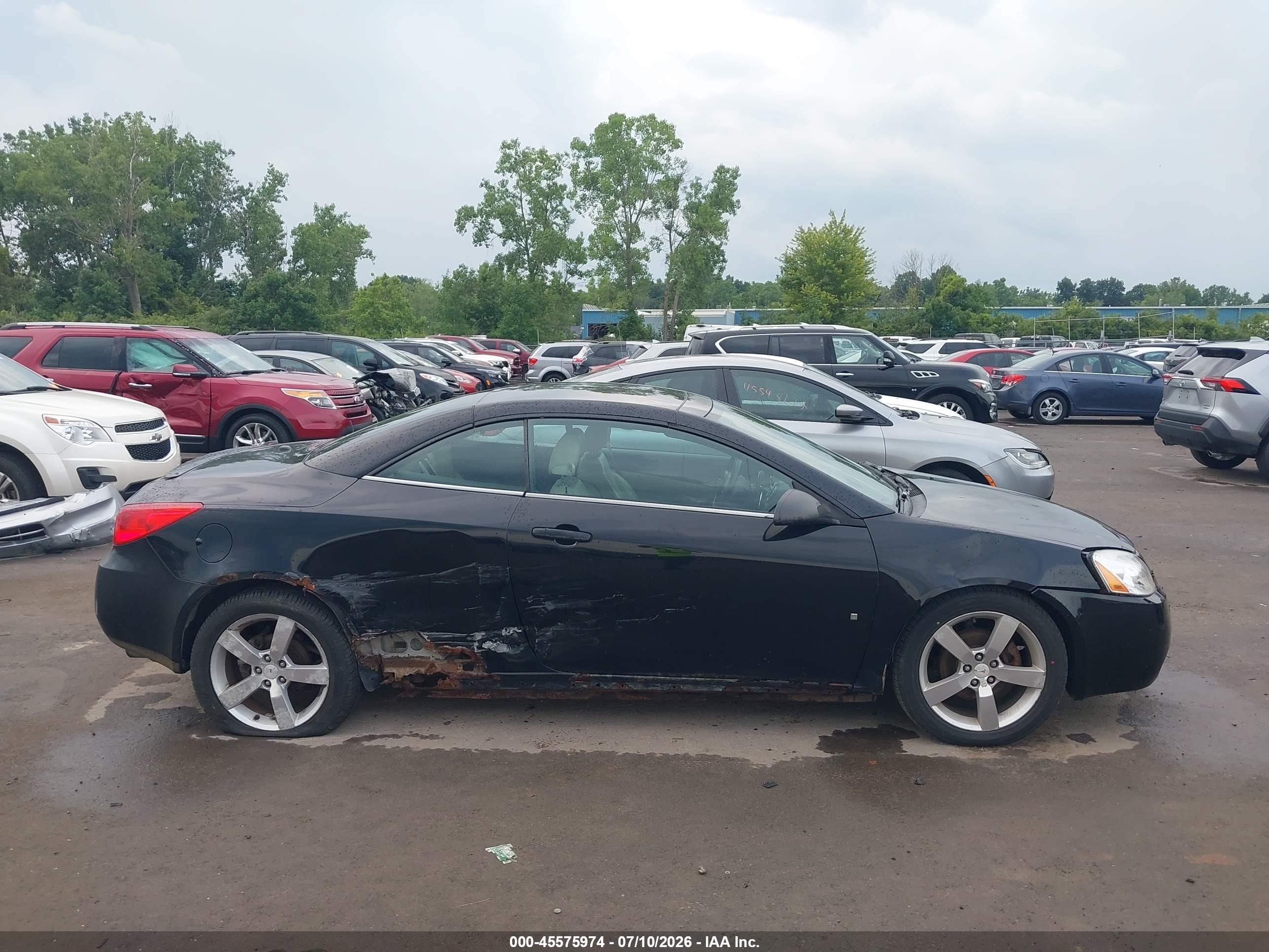 2007 Pontiac G6 Gt Black vin: 1G2ZH361074261279