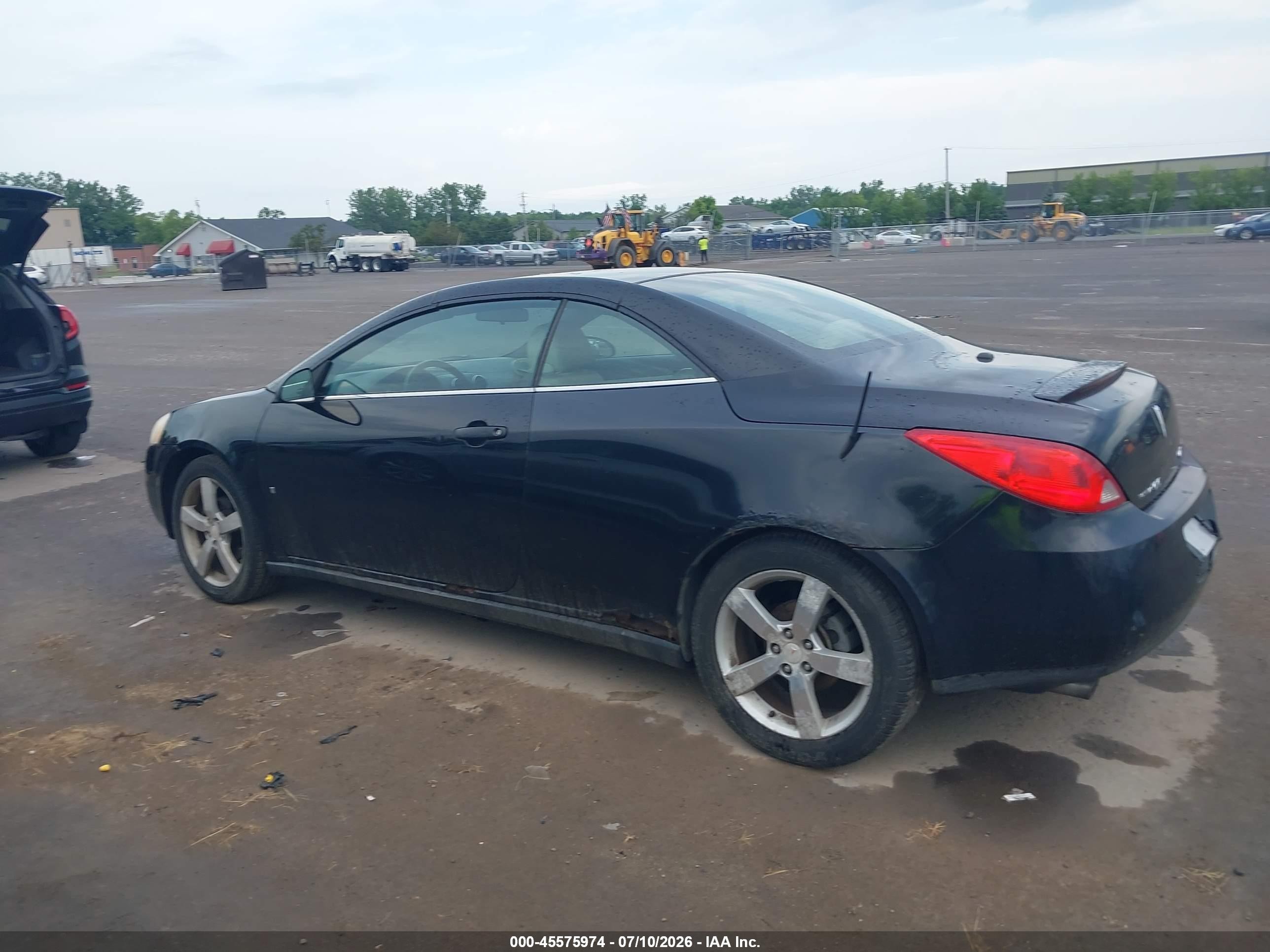 2007 Pontiac G6 Gt Black vin: 1G2ZH361074261279