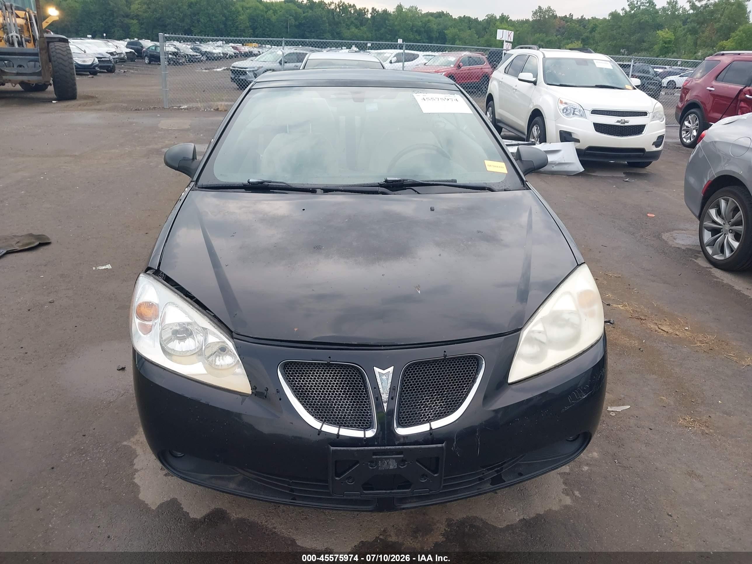 2007 Pontiac G6 Gt Black vin: 1G2ZH361074261279