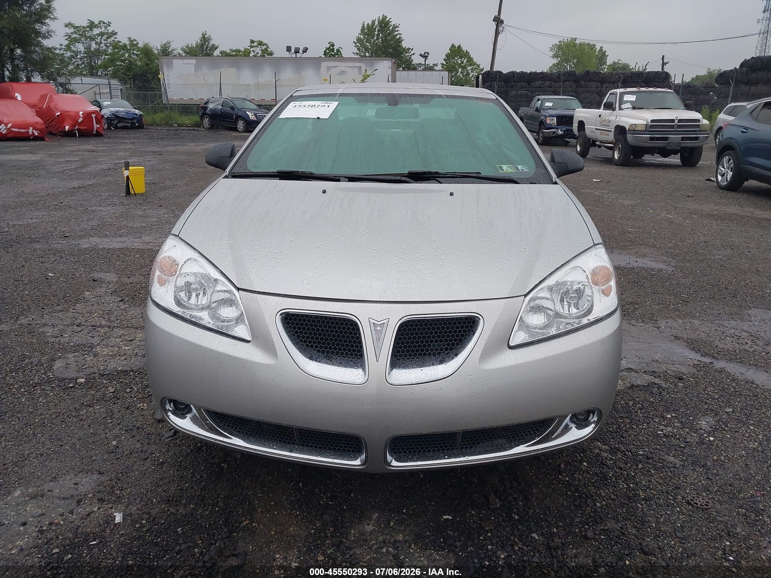 2007 Pontiac G6 Gt Silver vin: 1G2ZH361074270922