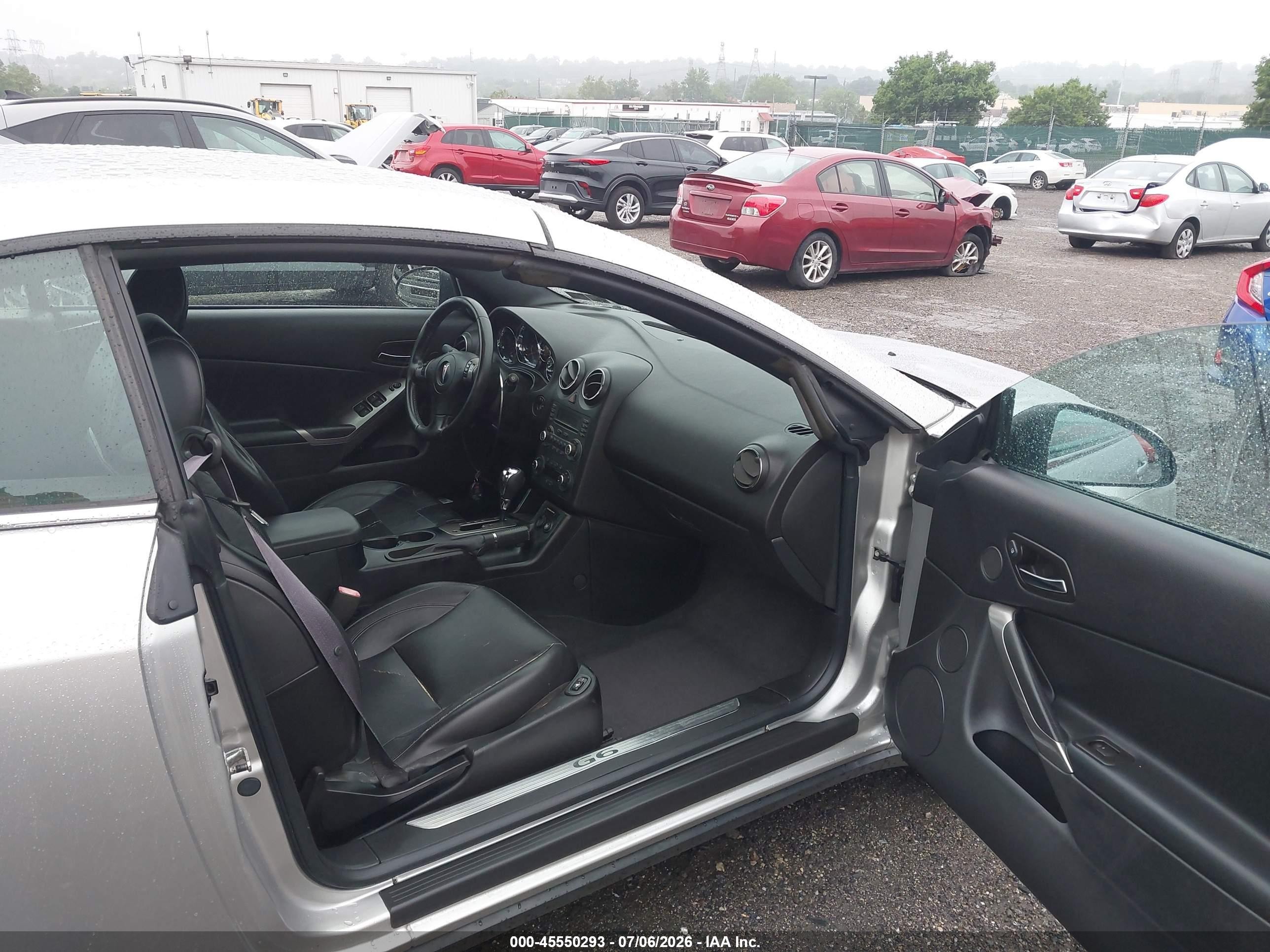 2007 Pontiac G6 Gt Silver vin: 1G2ZH361074270922