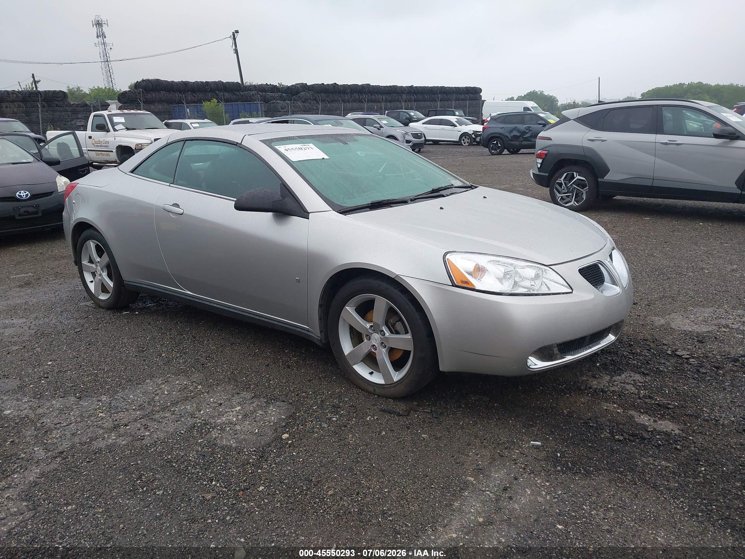 2007 Pontiac G6 Gt Silver vin: 1G2ZH361074270922