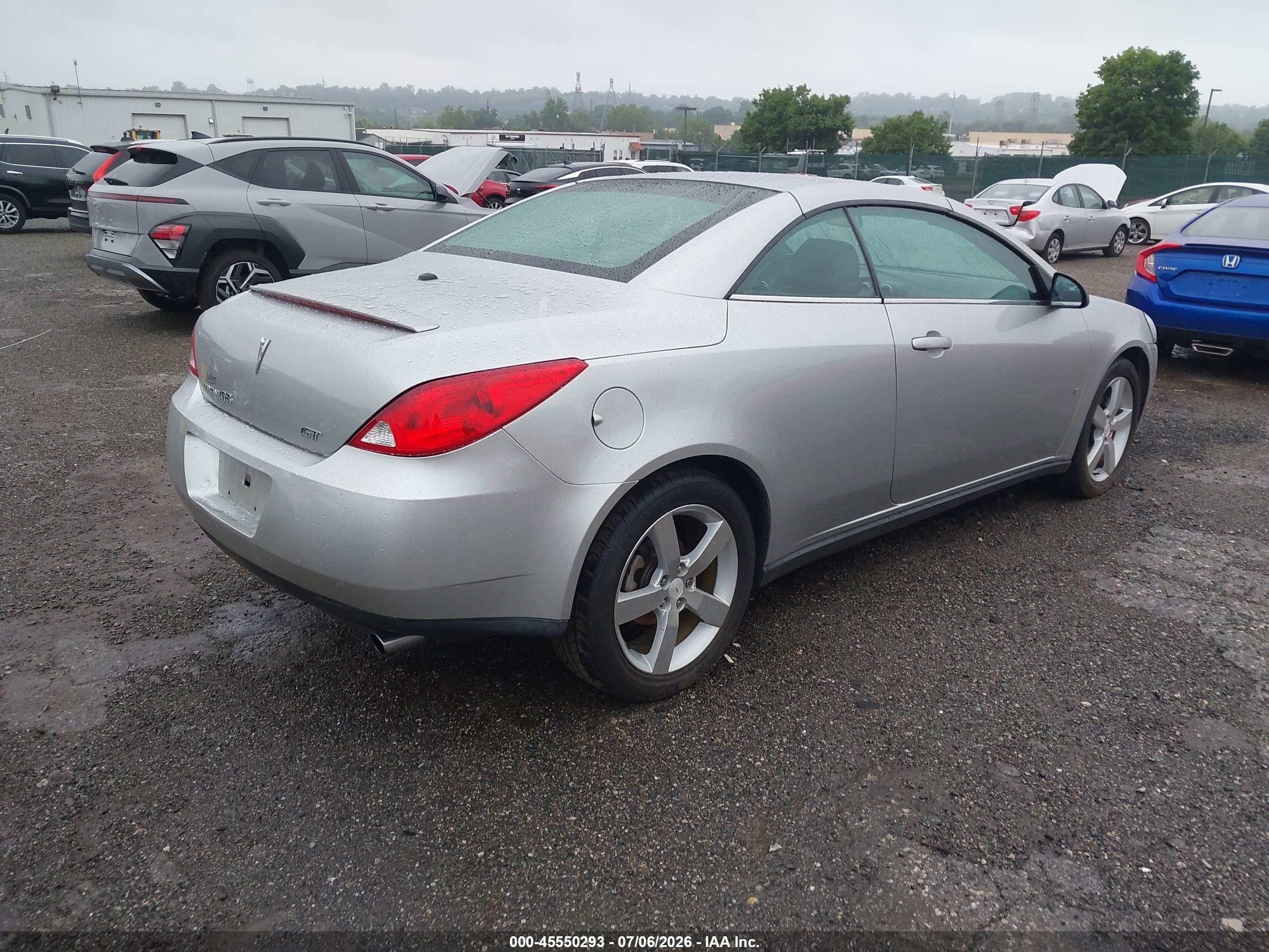 2007 Pontiac G6 Gt Silver vin: 1G2ZH361074270922
