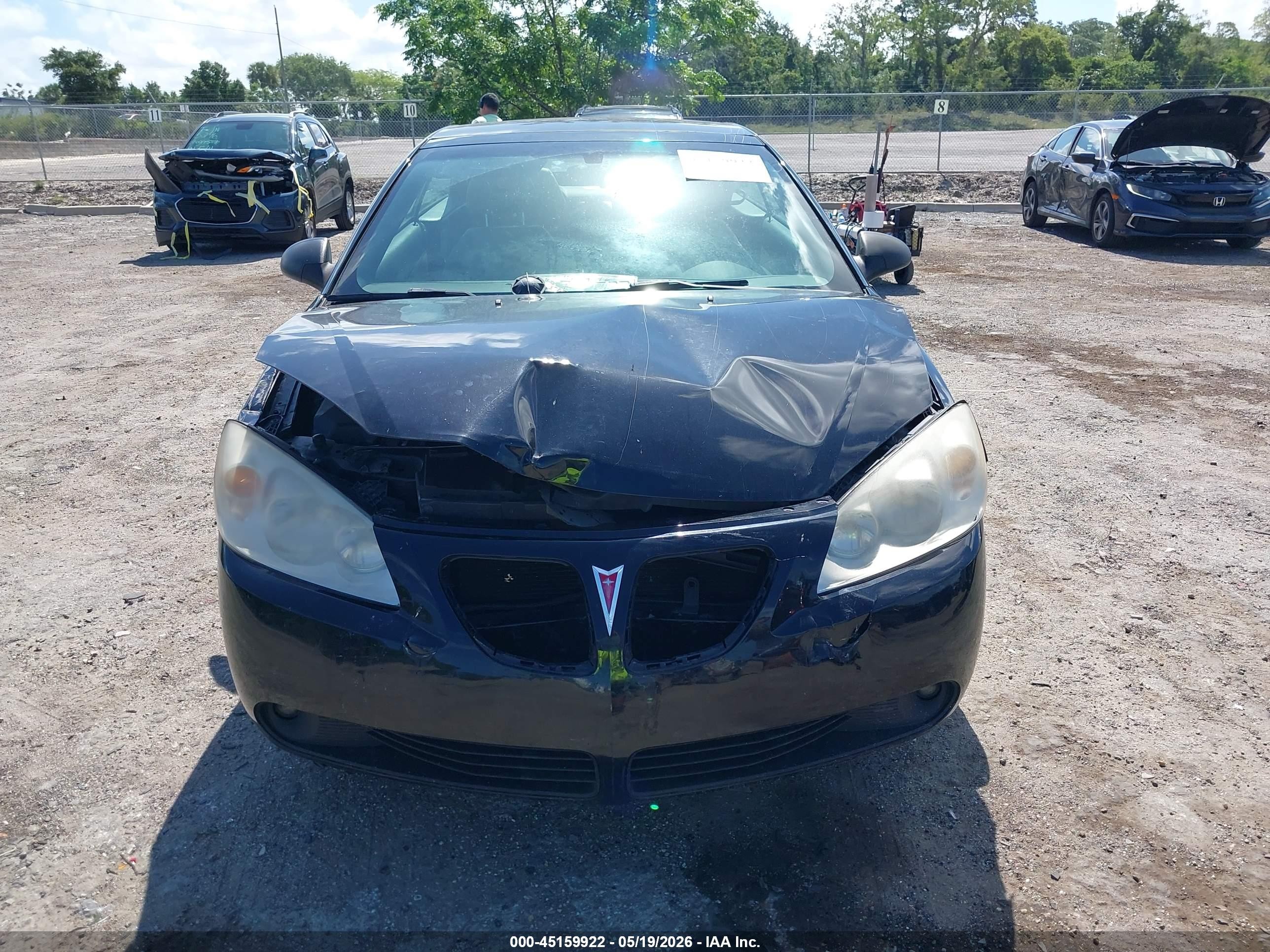 2007 Pontiac G6 Gt Черный vin: 1G2ZH361274162205