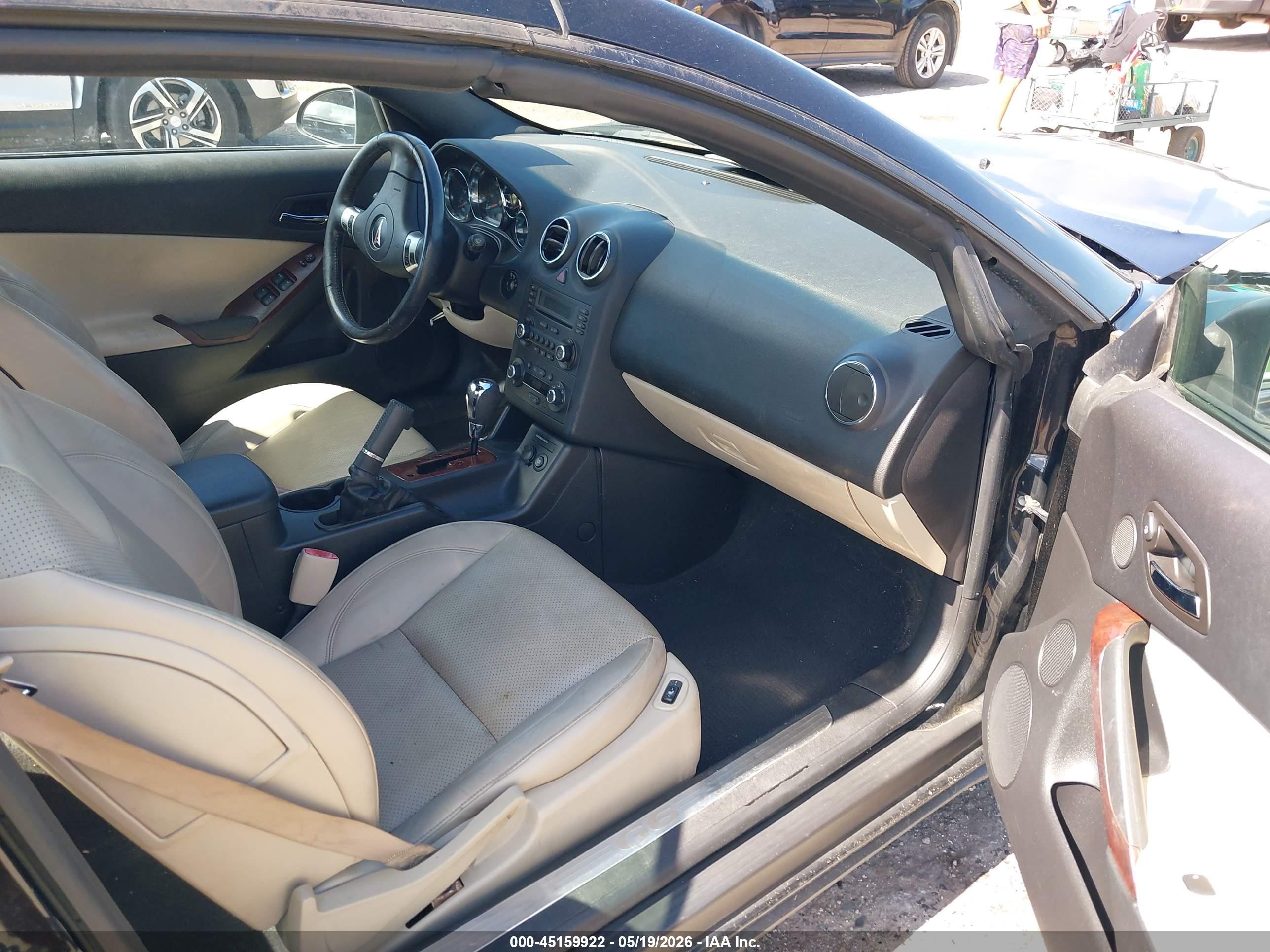 2007 Pontiac G6 Gt Черный vin: 1G2ZH361274162205