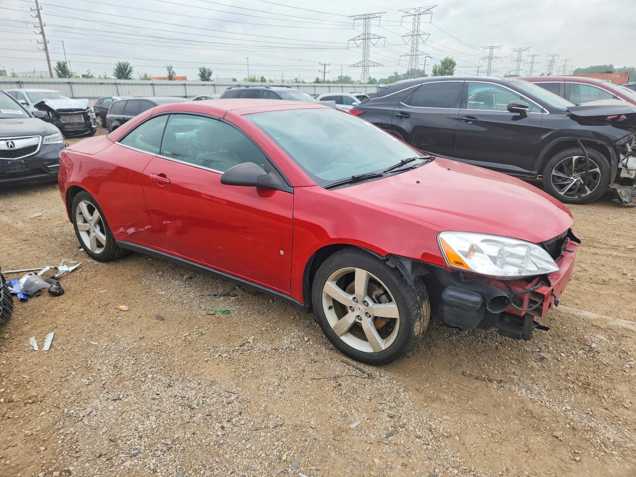 2007 Pontiac G6 Gt Красный vin: 1G2ZH361374178770