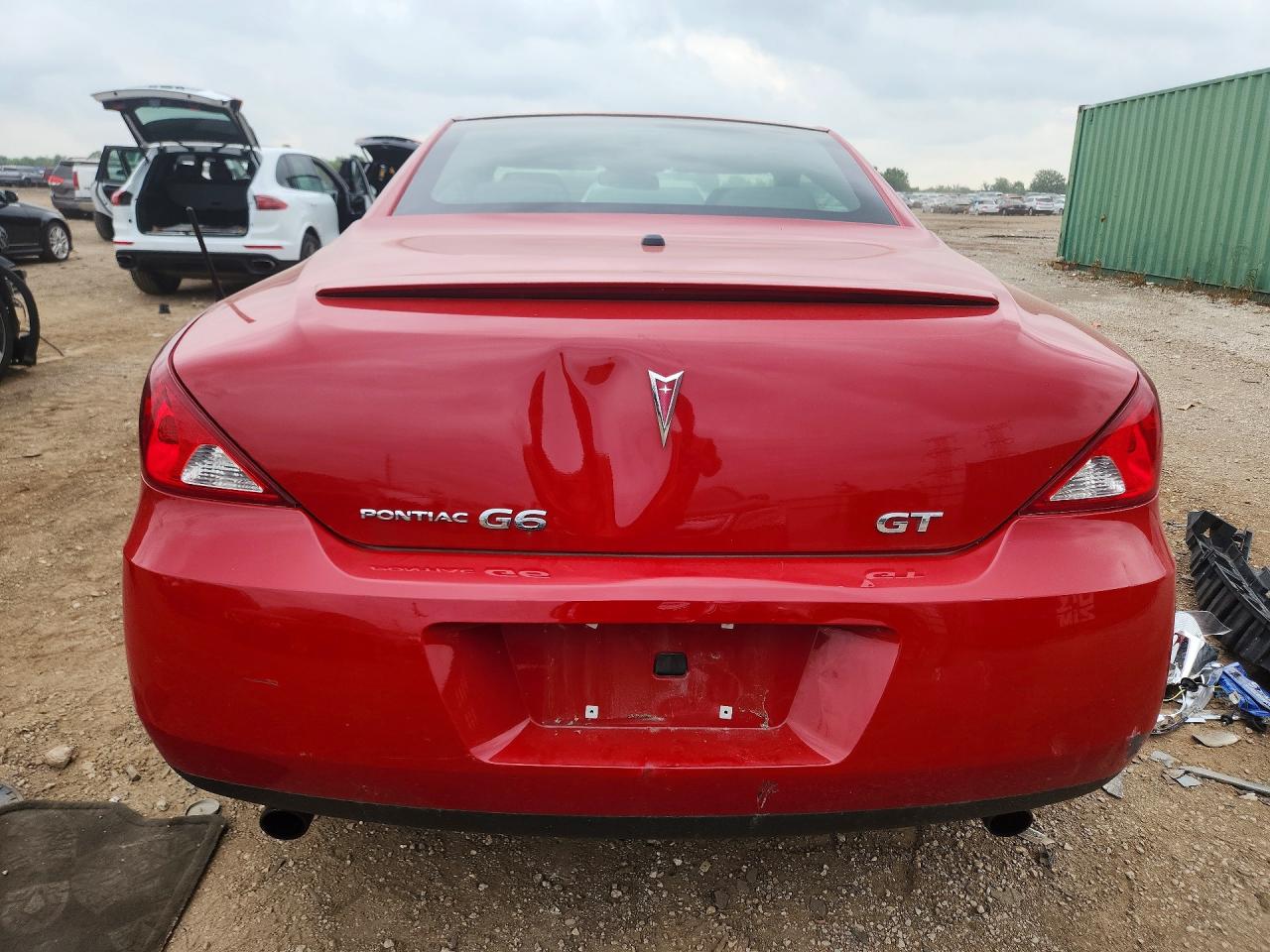 2007 Pontiac G6 Gt Красный vin: 1G2ZH361374178770