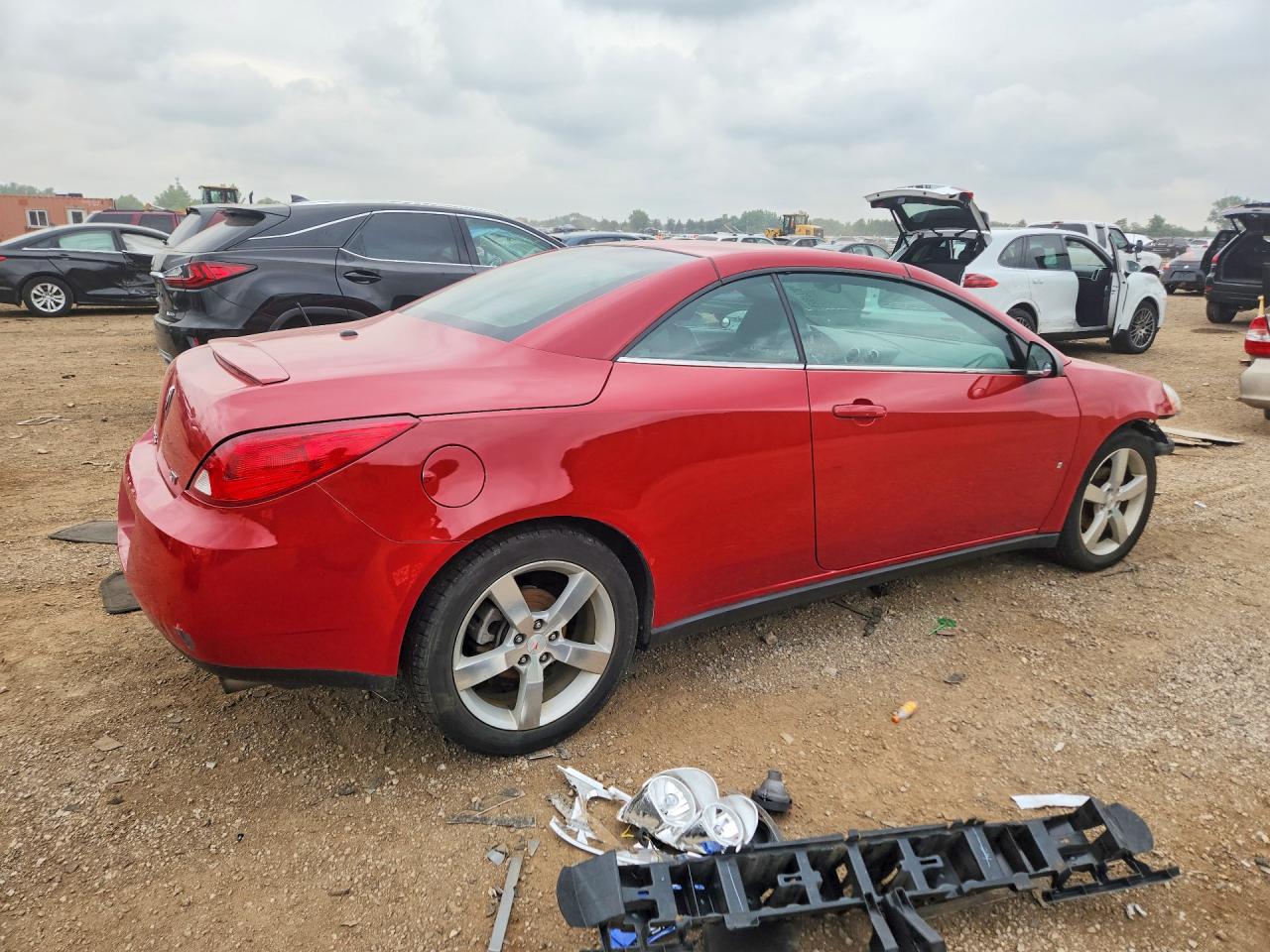 2007 Pontiac G6 Gt Красный vin: 1G2ZH361374178770