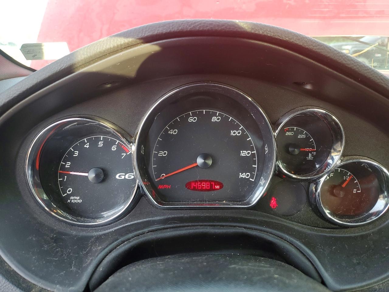 2007 Pontiac G6 Gt Red vin: 1G2ZH361374248512