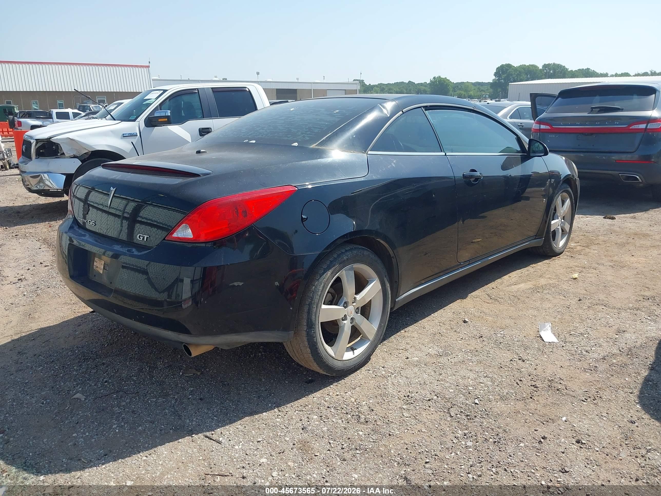 2007 Pontiac G6 Gt Black vin: 1G2ZH361374264175