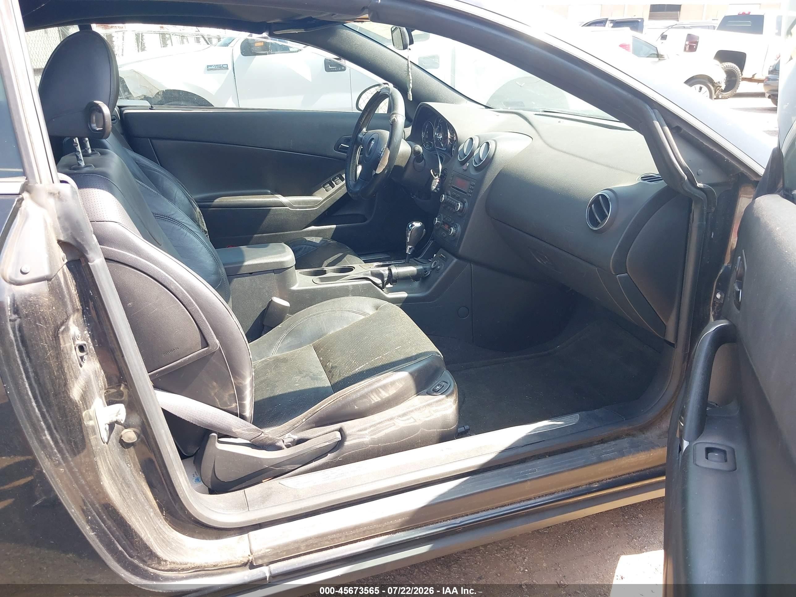 2007 Pontiac G6 Gt Black vin: 1G2ZH361374264175