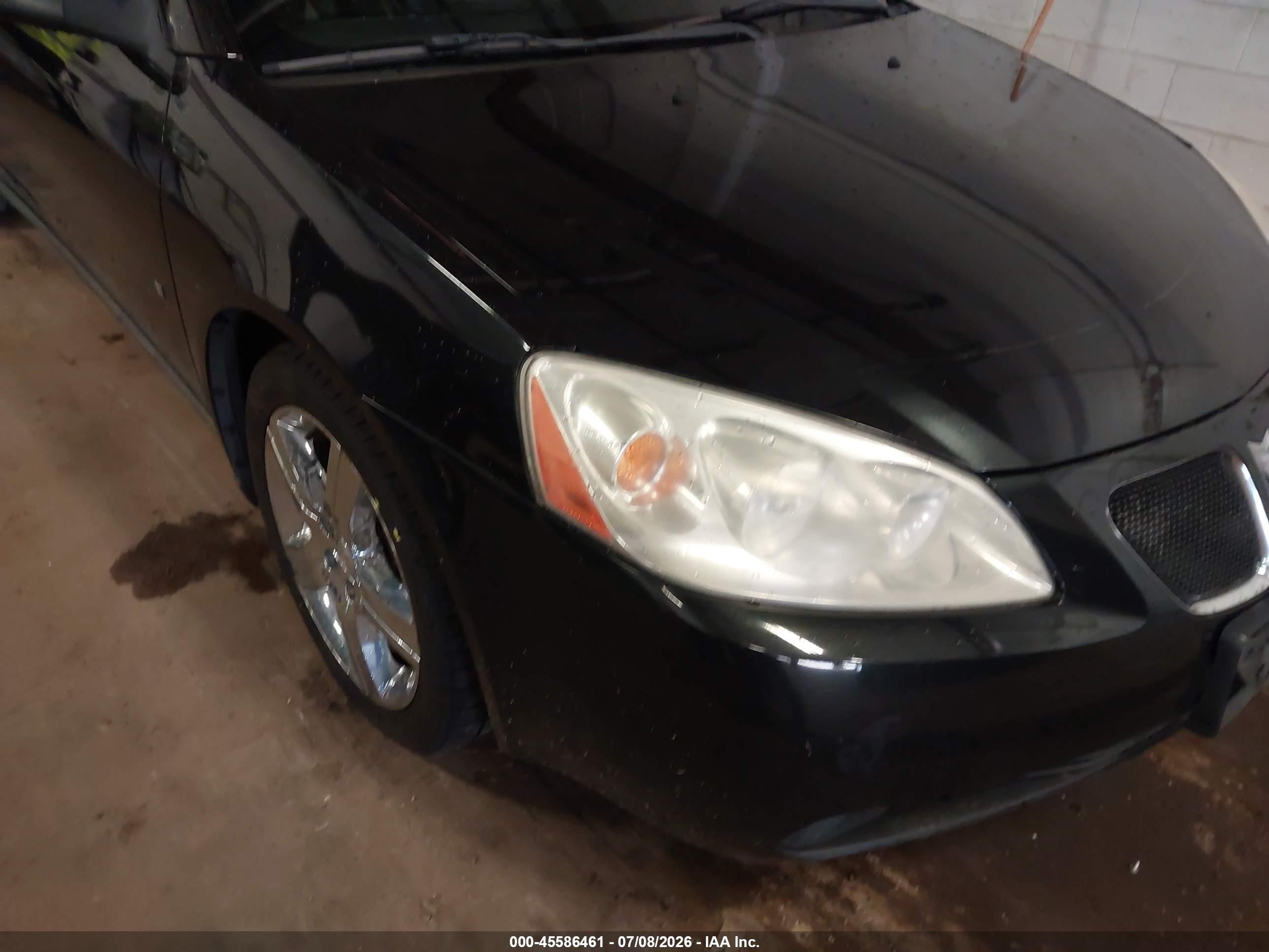 2008 Pontiac G6 Gt Black vin: 1G2ZH361384305504