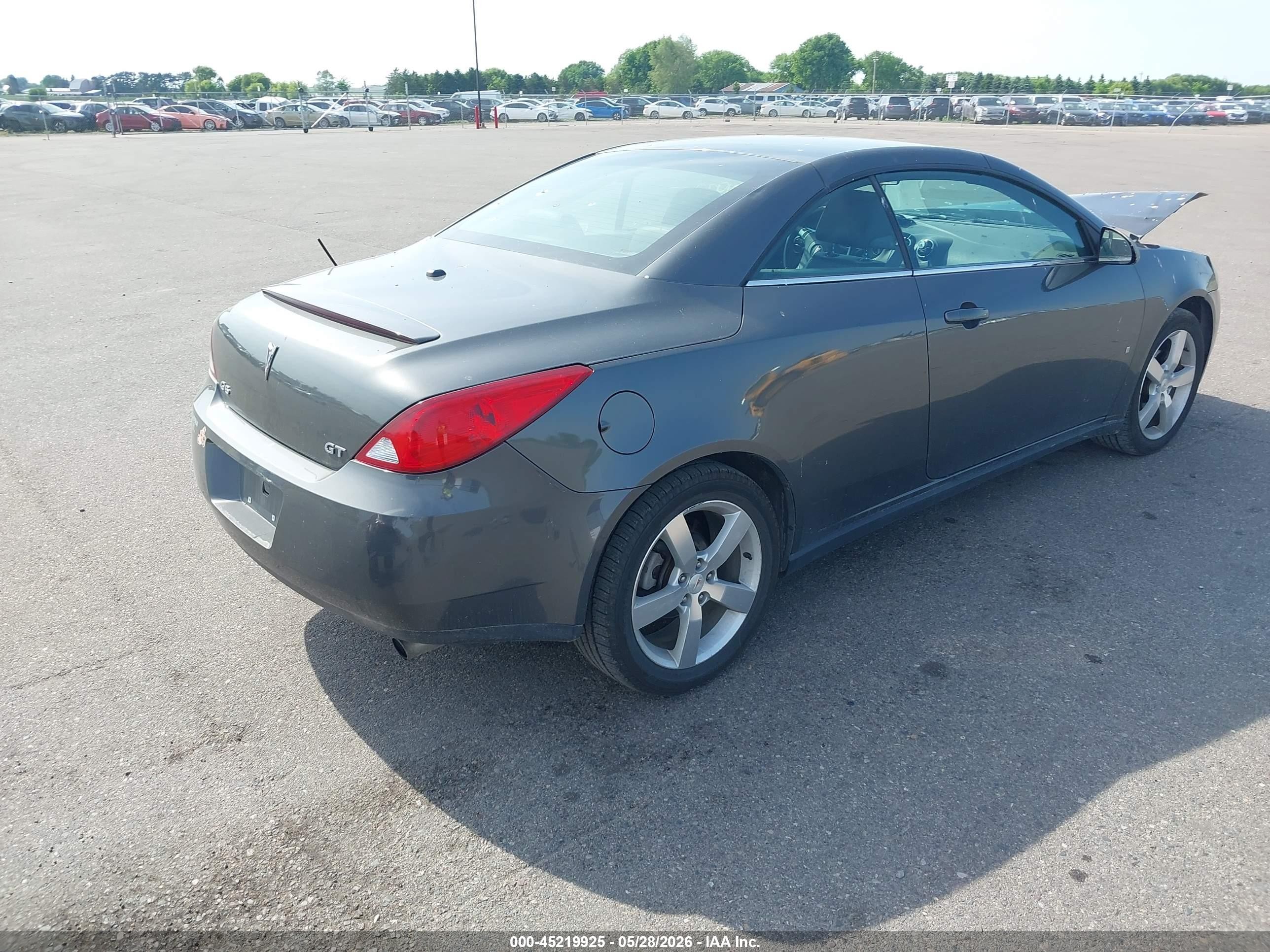 2007 Pontiac G6 Gt Gray vin: 1G2ZH361474129447