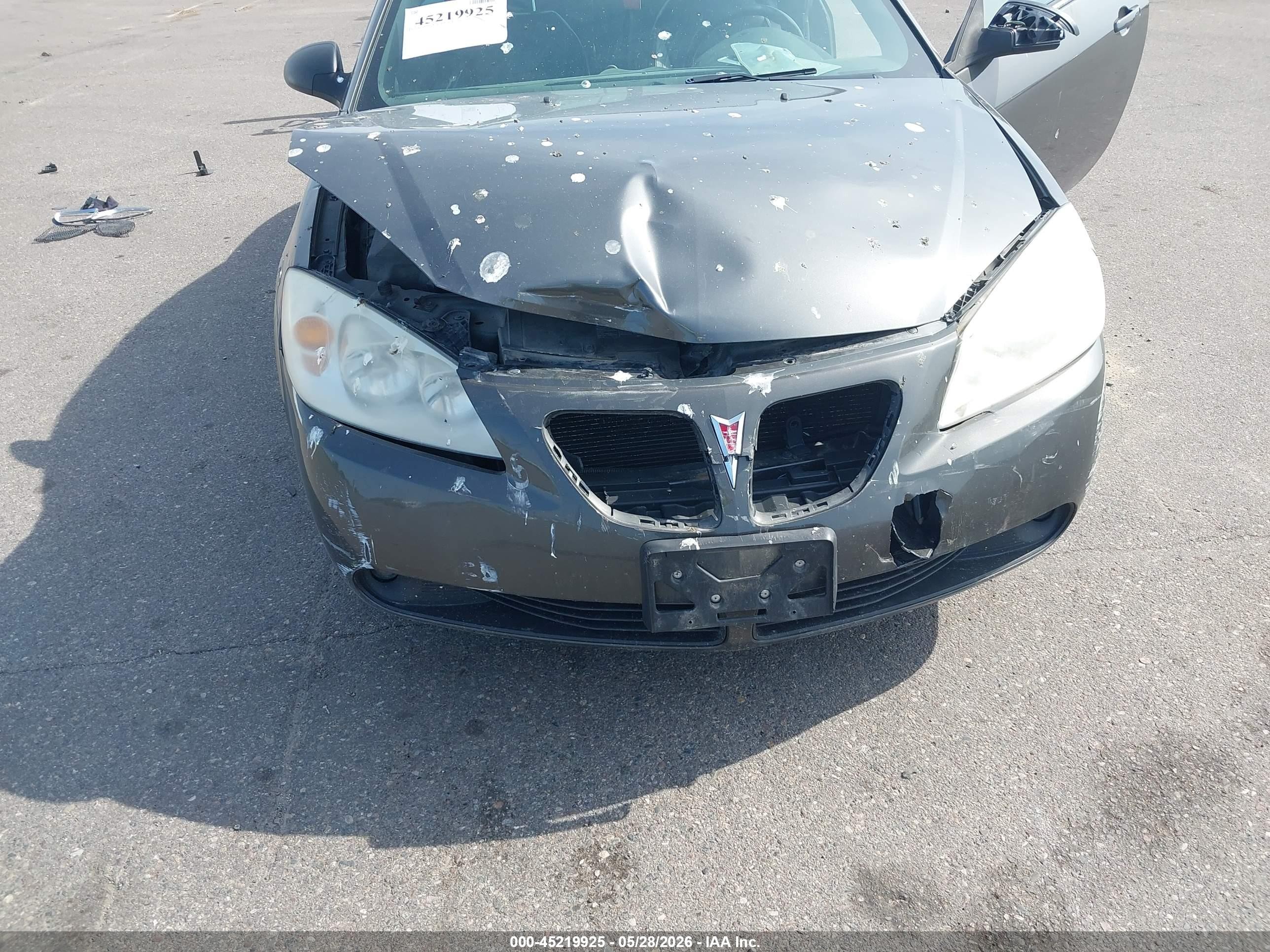 2007 Pontiac G6 Gt Gray vin: 1G2ZH361474129447