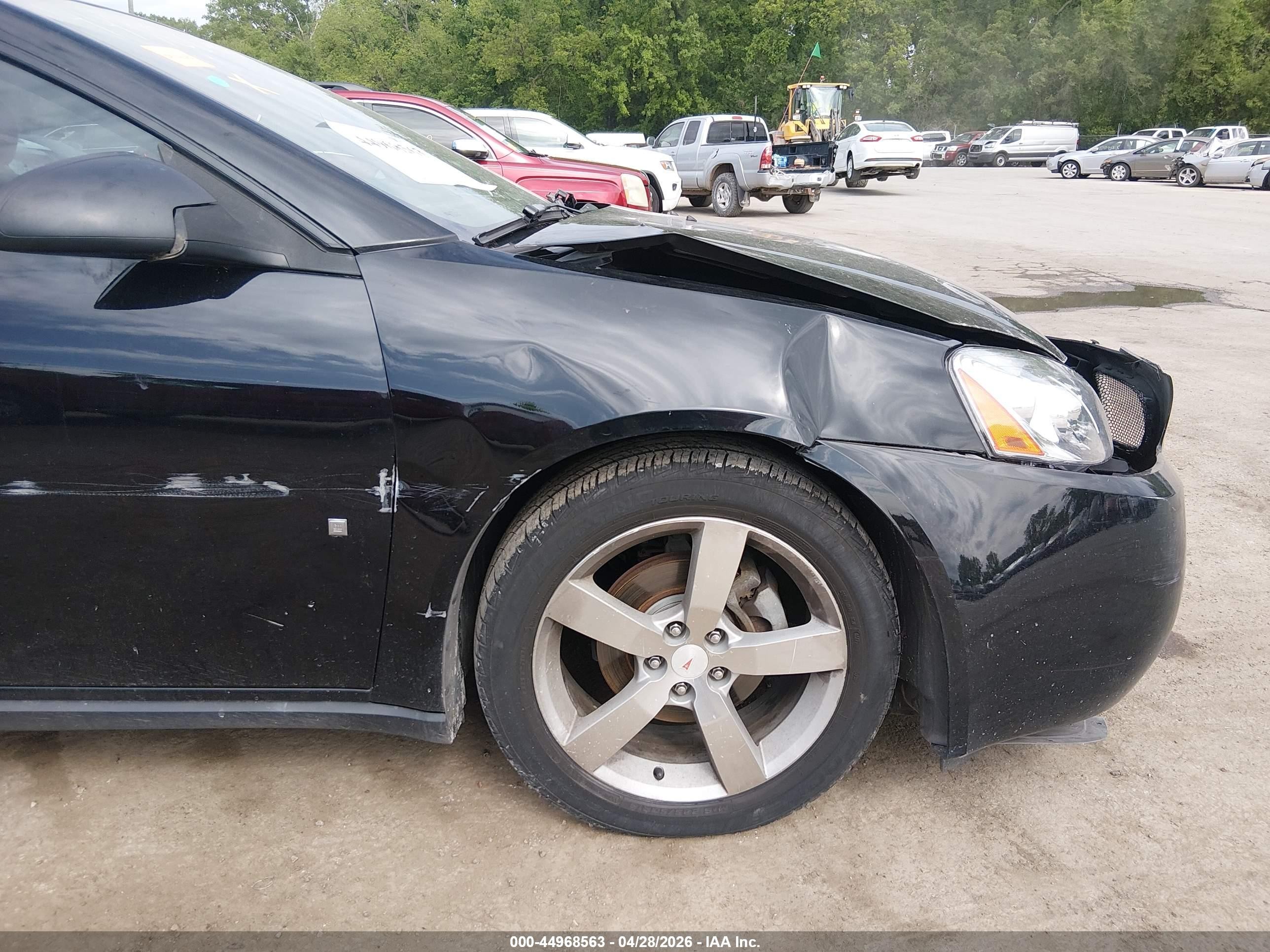 2007 Pontiac G6 Gt Black vin: 1G2ZH361674152129