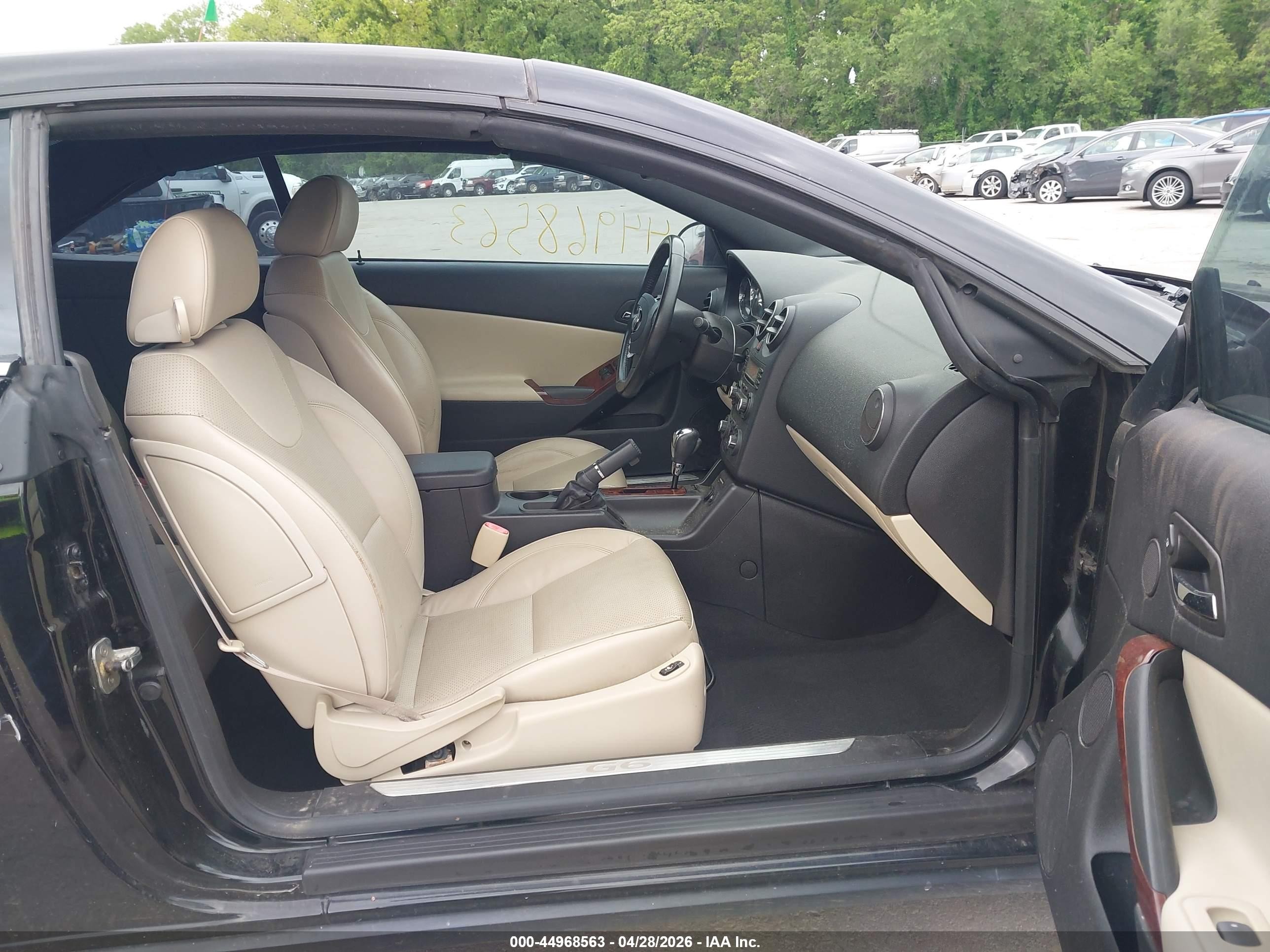 2007 Pontiac G6 Gt Black vin: 1G2ZH361674152129