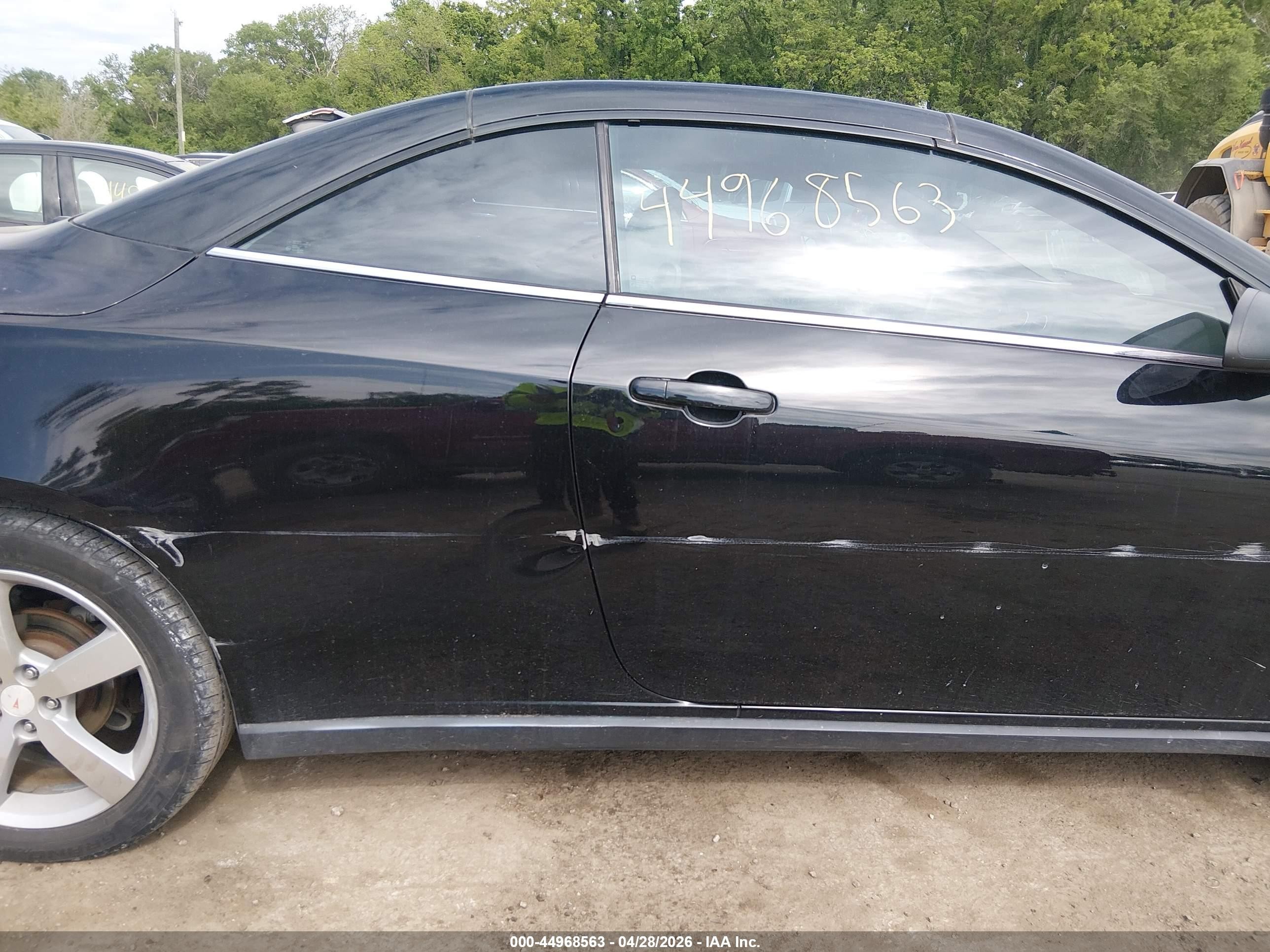2007 Pontiac G6 Gt Black vin: 1G2ZH361674152129