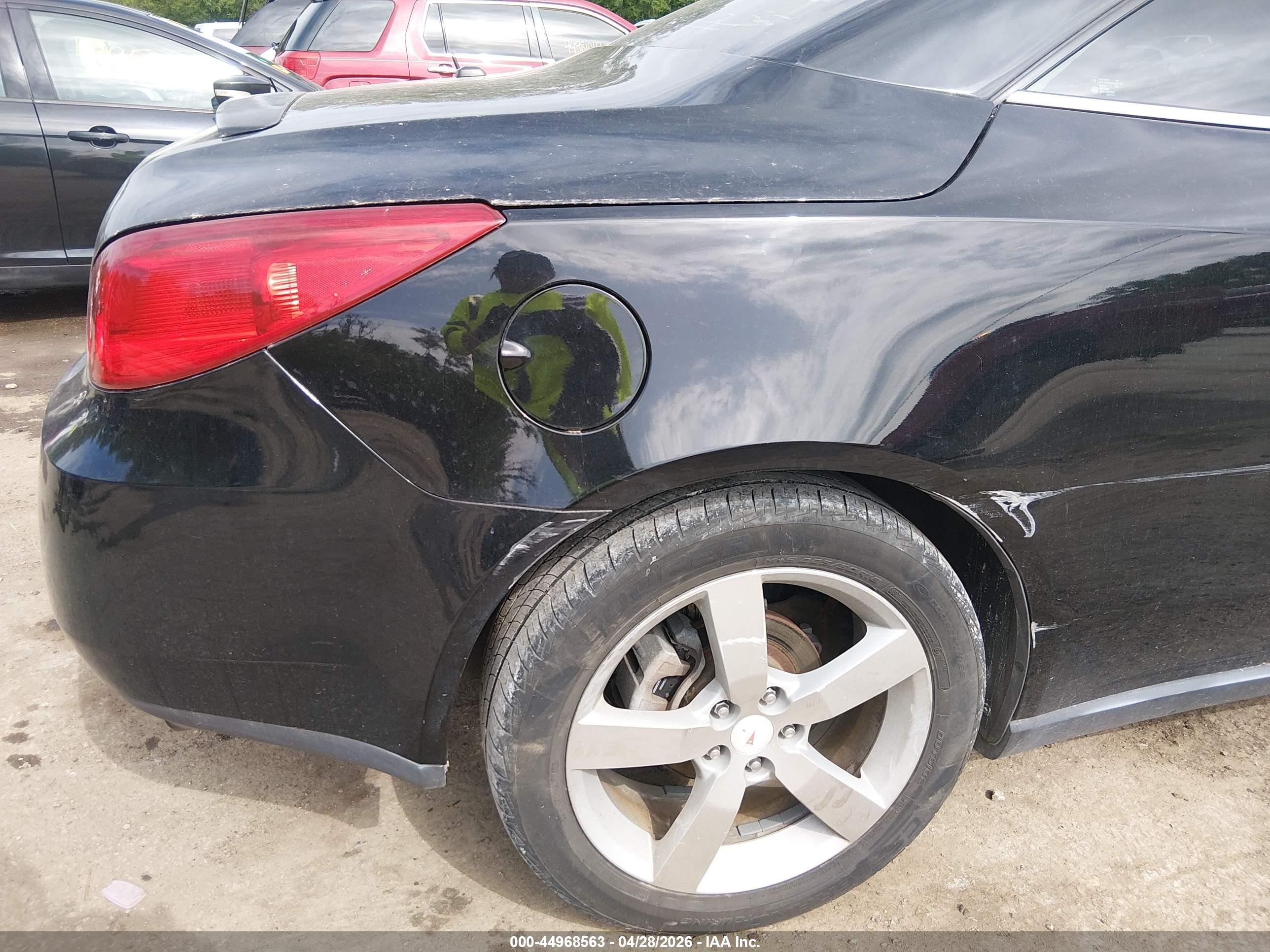 2007 Pontiac G6 Gt Black vin: 1G2ZH361674152129