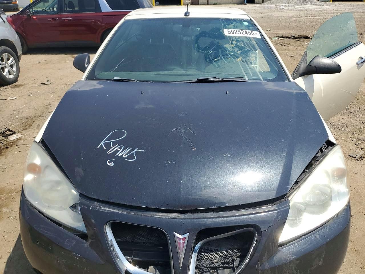 2008 Pontiac G6 Gt White vin: 1G2ZH361684295745