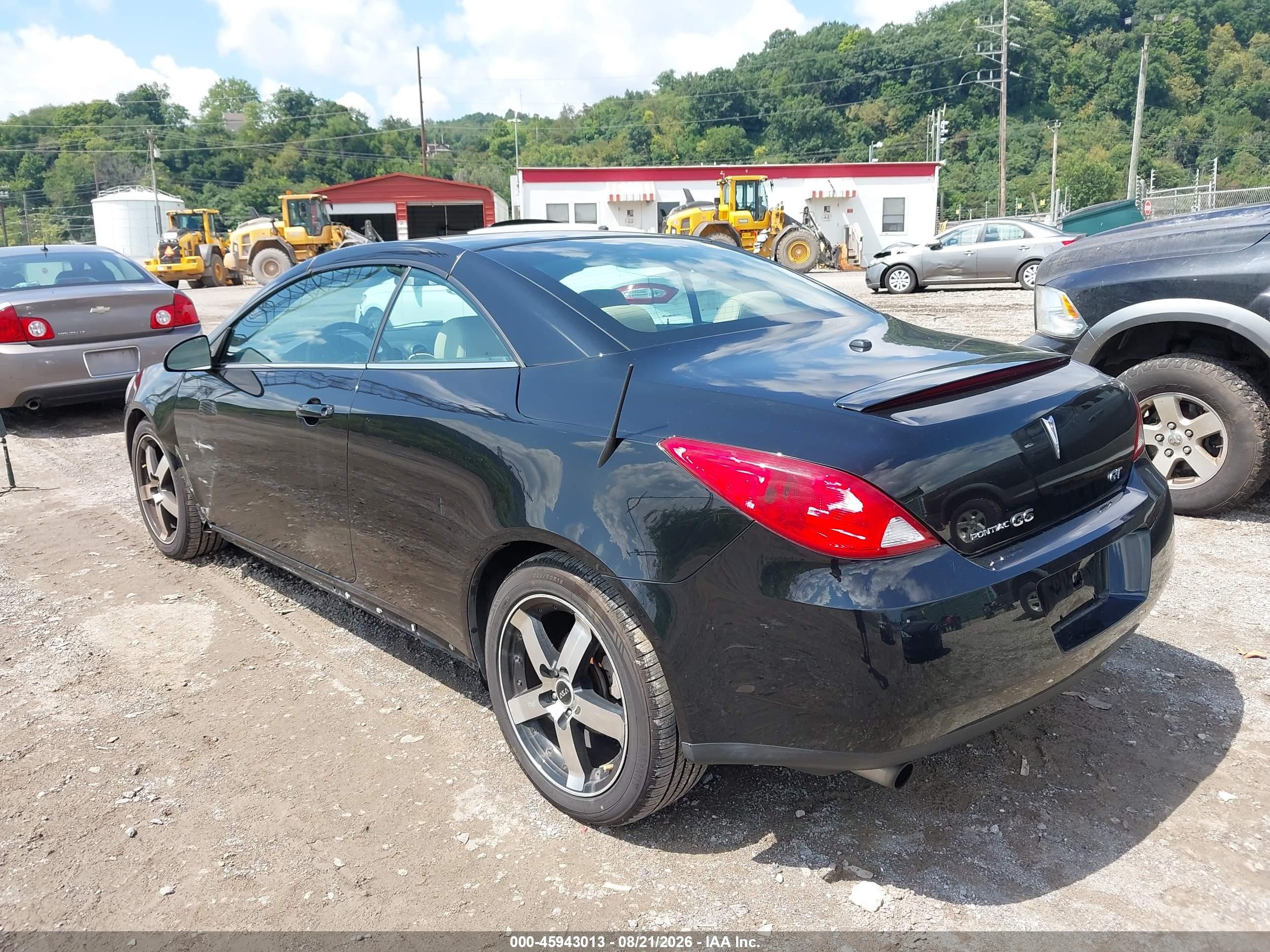 2007 Pontiac G6 Gt Черный vin: 1G2ZH361774251350
