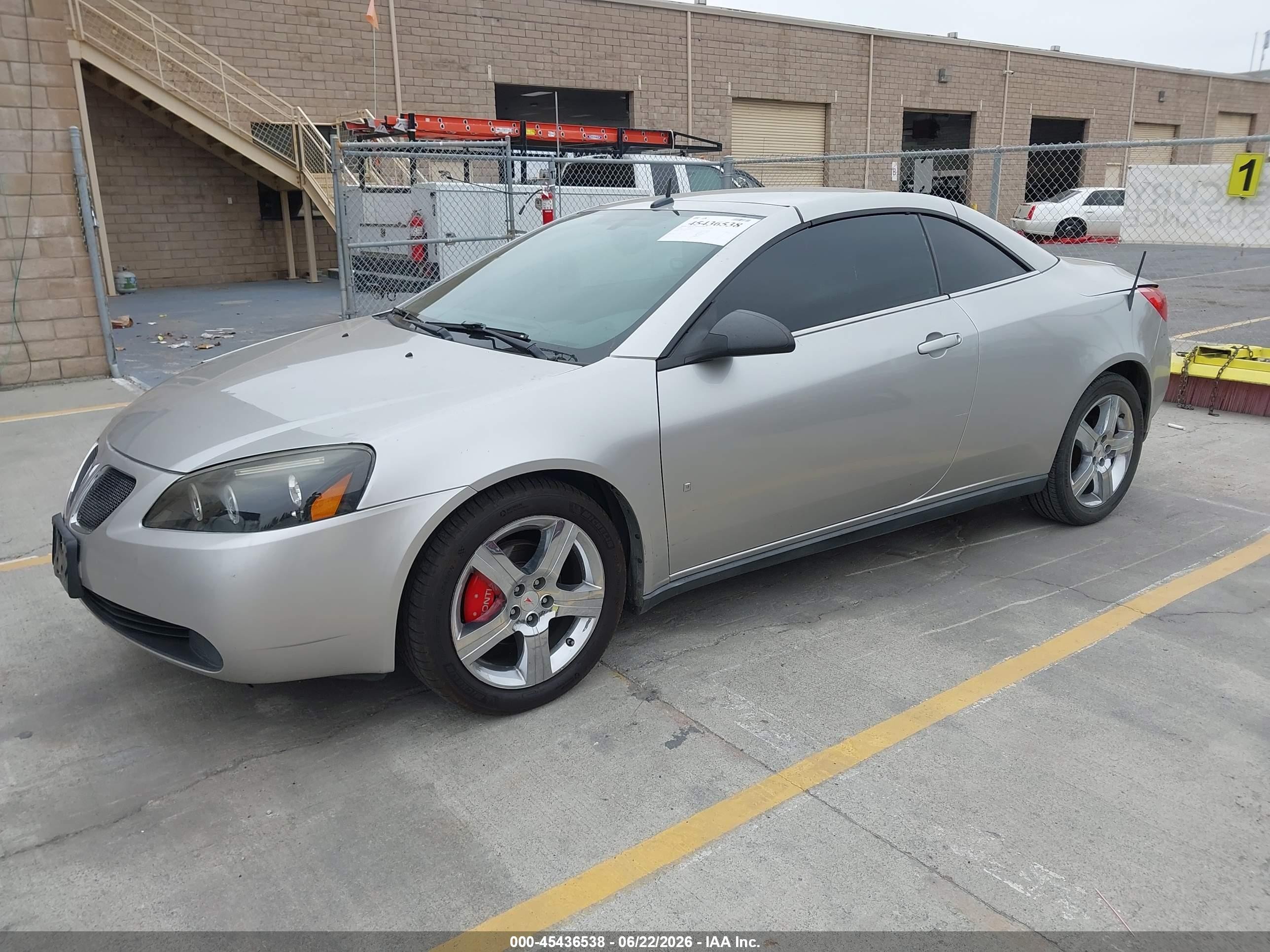 2008 Pontiac G6 Gt Silver vin: 1G2ZH361784270854