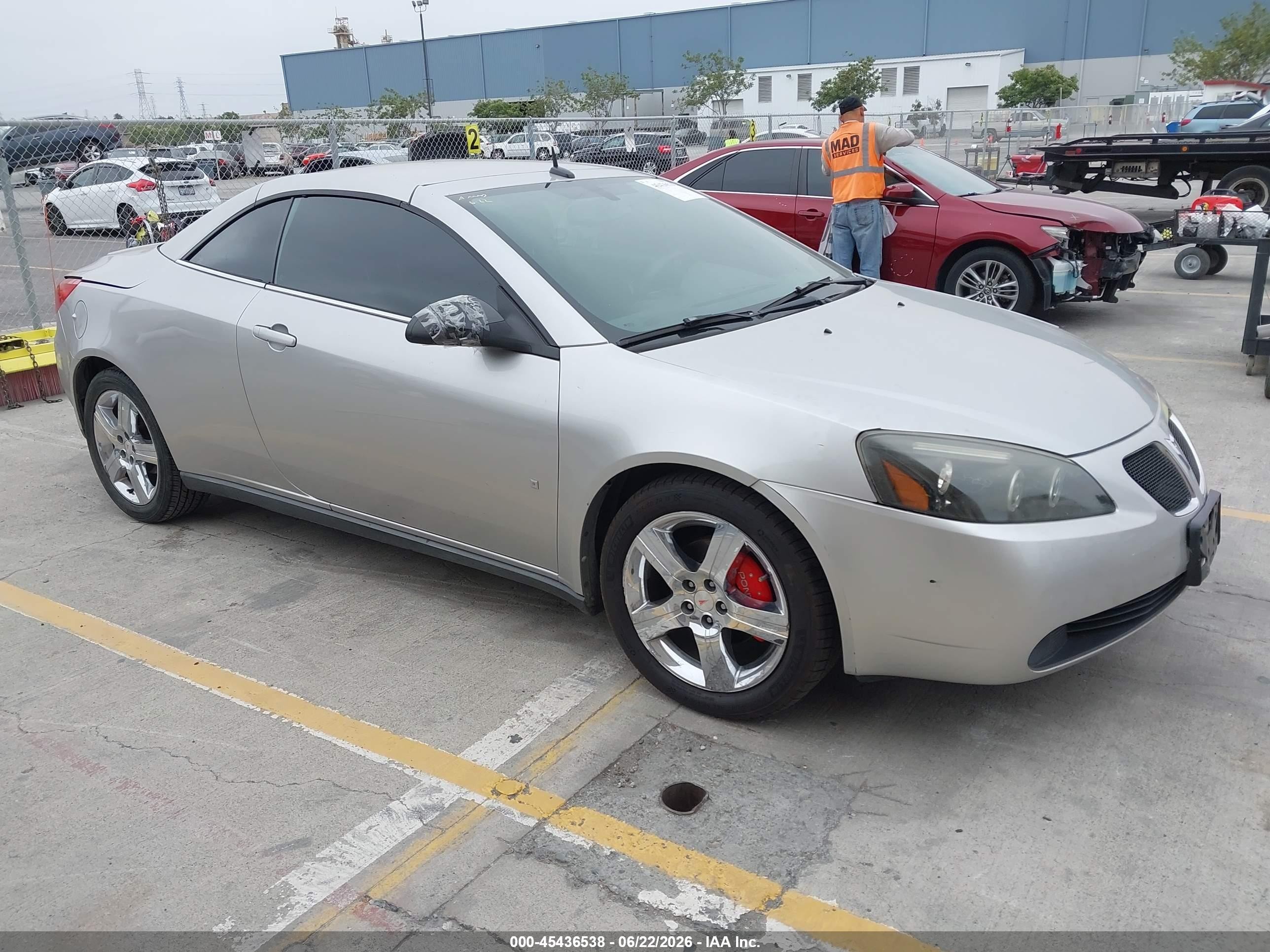 2008 Pontiac G6 Gt Silver vin: 1G2ZH361784270854