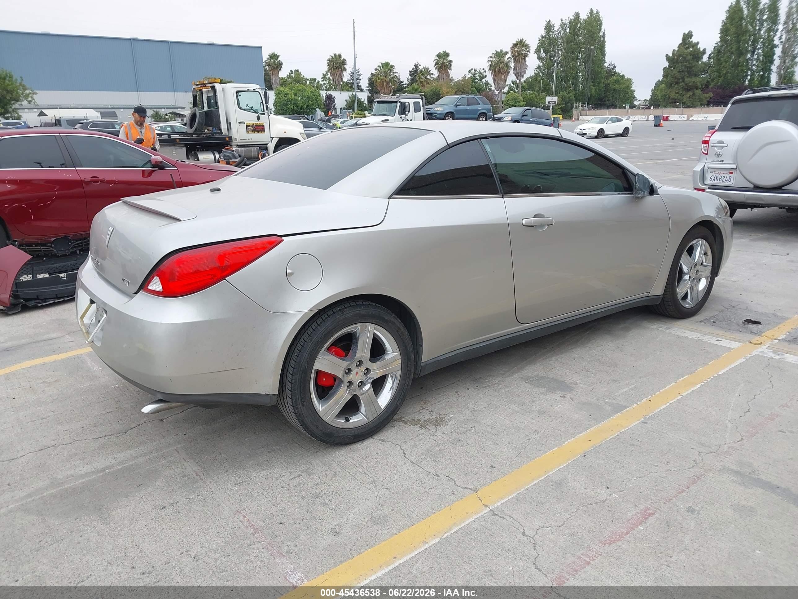 2008 Pontiac G6 Gt Silver vin: 1G2ZH361784270854