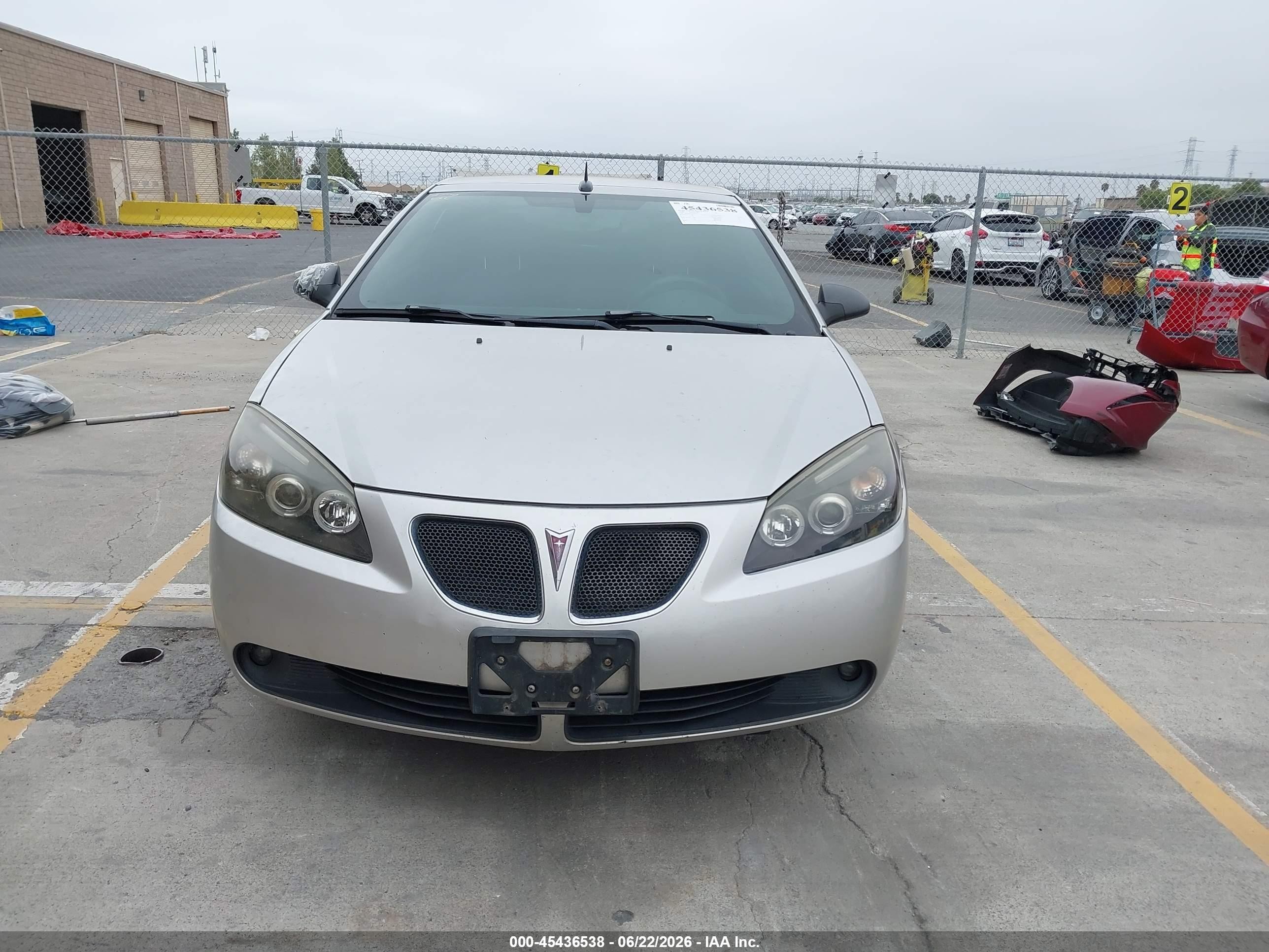 2008 Pontiac G6 Gt Silver vin: 1G2ZH361784270854