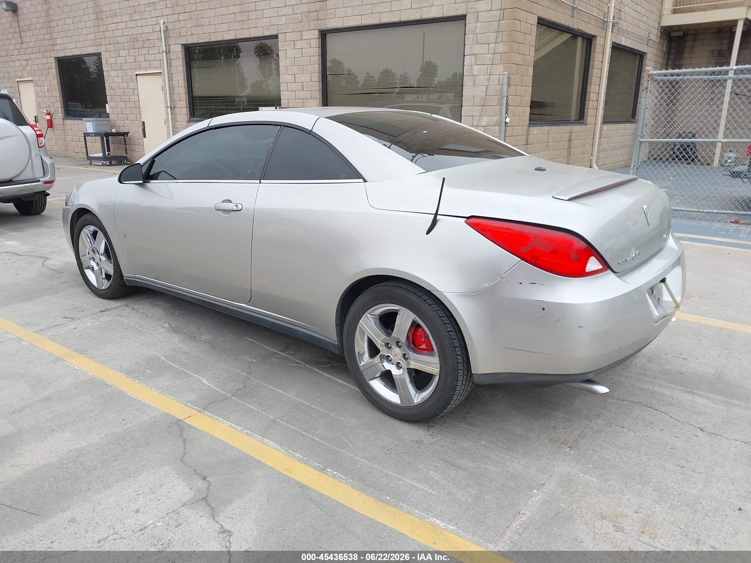 2008 Pontiac G6 Gt Silver vin: 1G2ZH361784270854