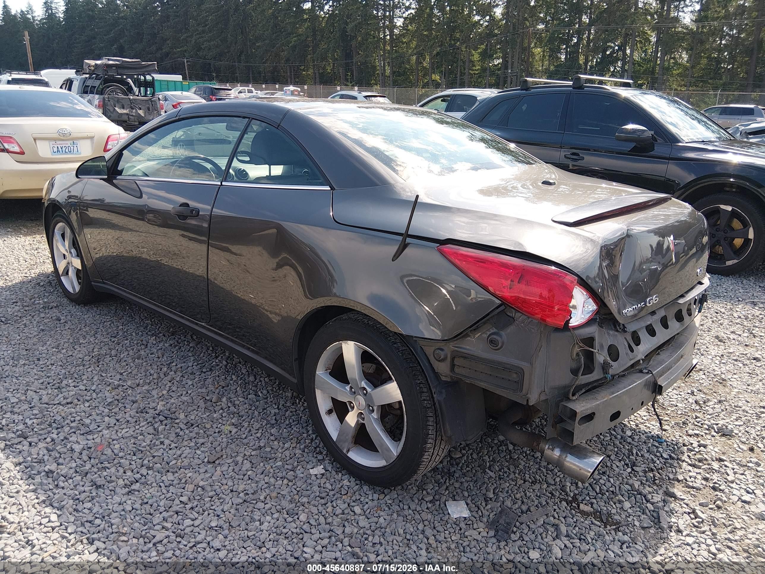2007 Pontiac G6 Gt Серый vin: 1G2ZH361974183312