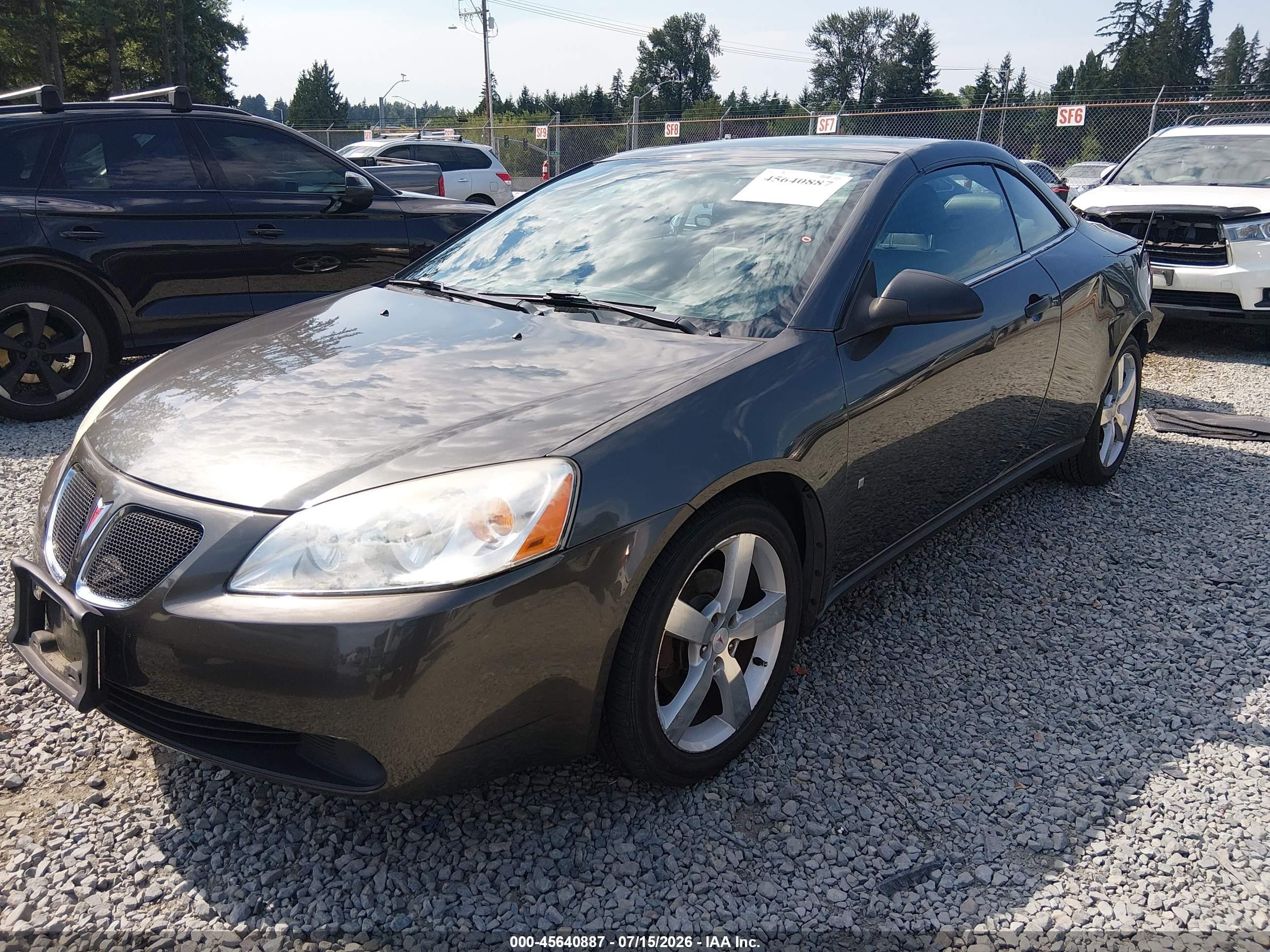 2007 Pontiac G6 Gt Серый vin: 1G2ZH361974183312