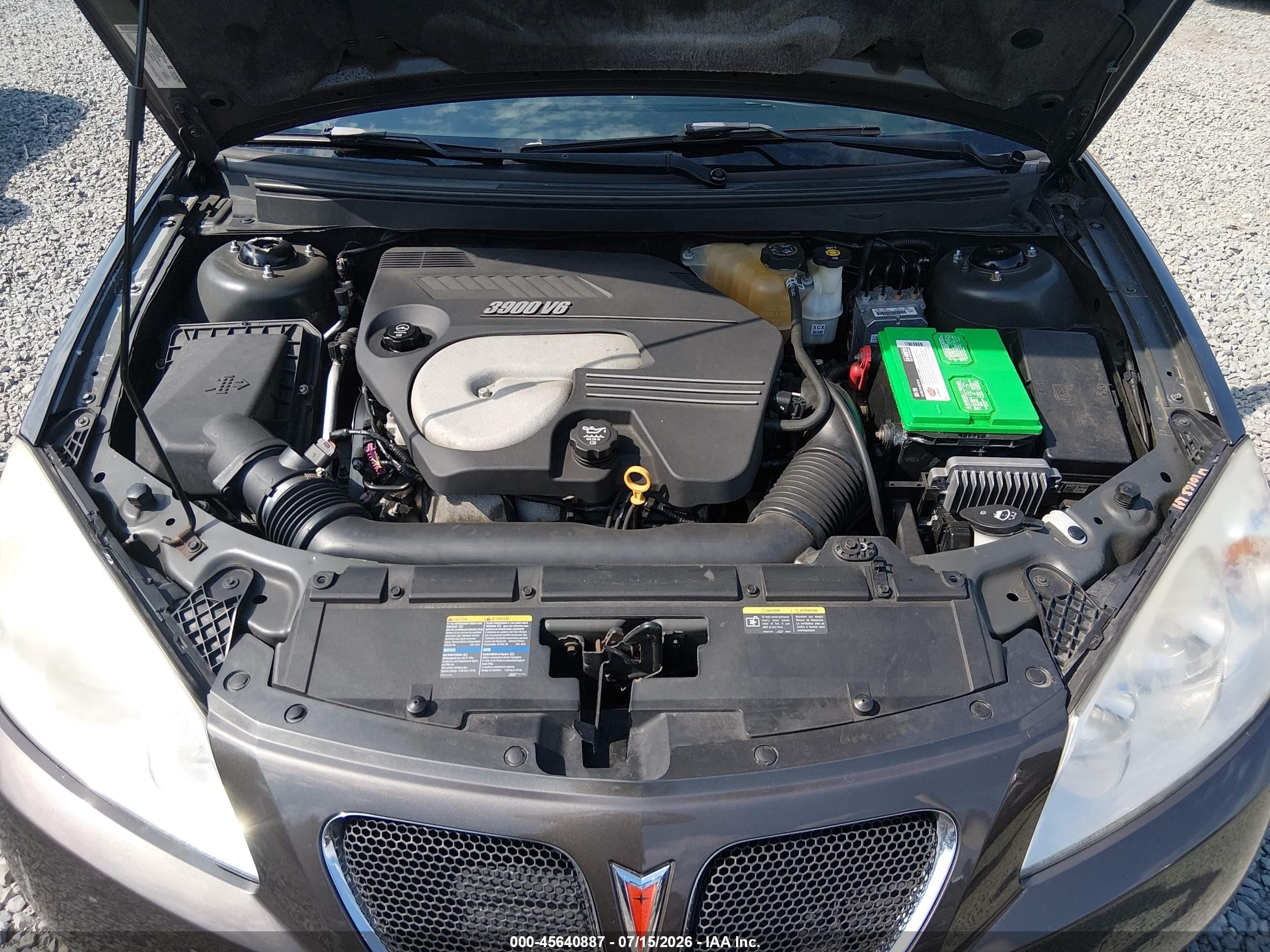 2007 Pontiac G6 Gt Серый vin: 1G2ZH361974183312