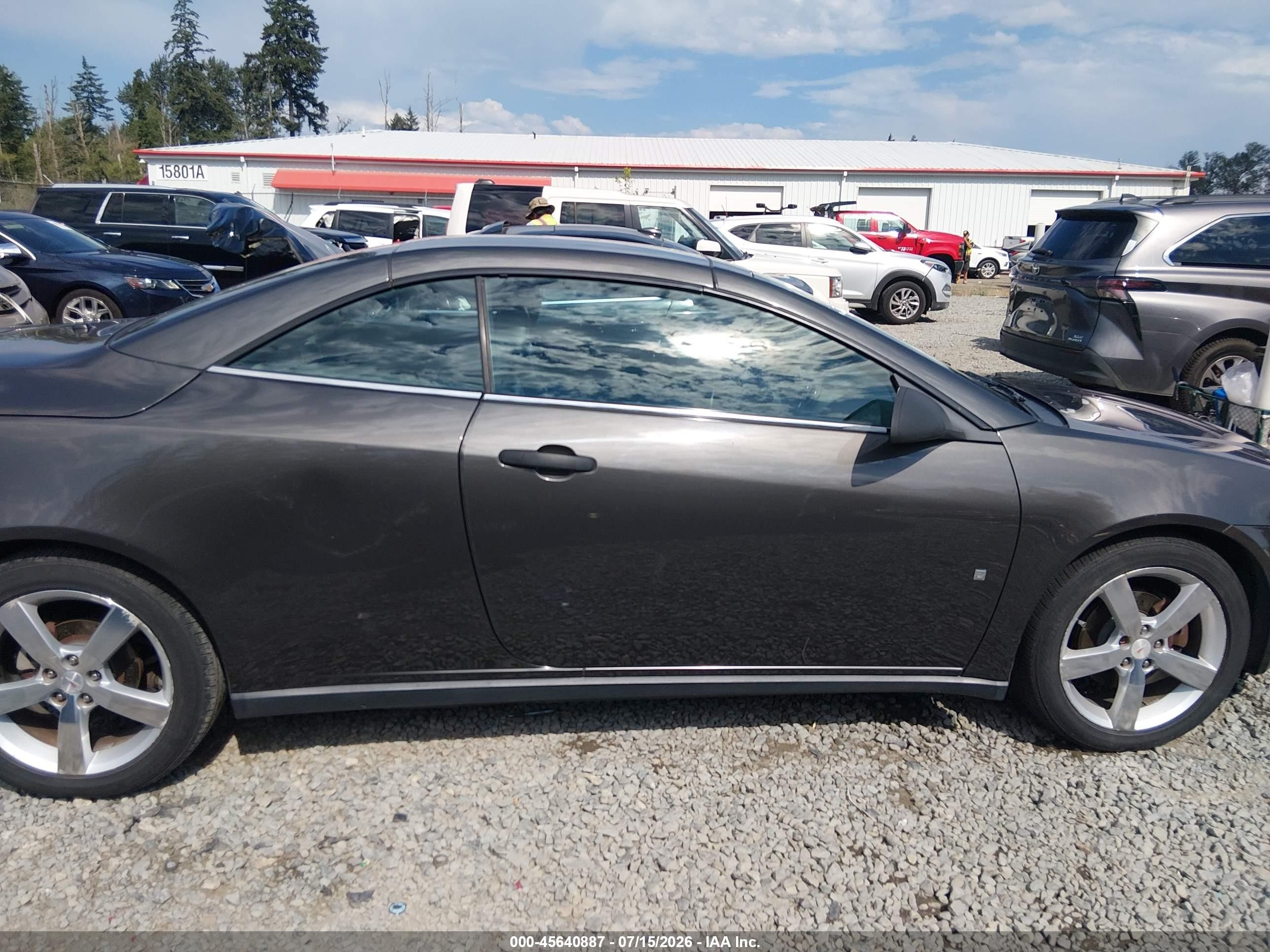 2007 Pontiac G6 Gt Серый vin: 1G2ZH361974183312