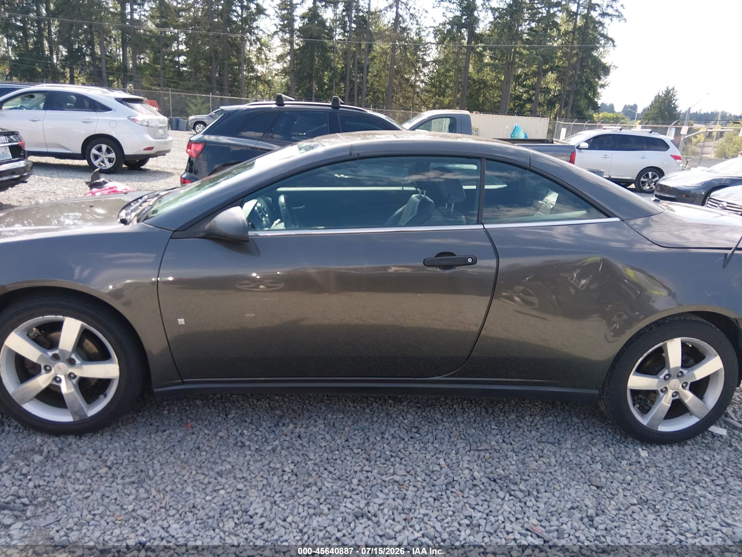 2007 Pontiac G6 Gt Серый vin: 1G2ZH361974183312