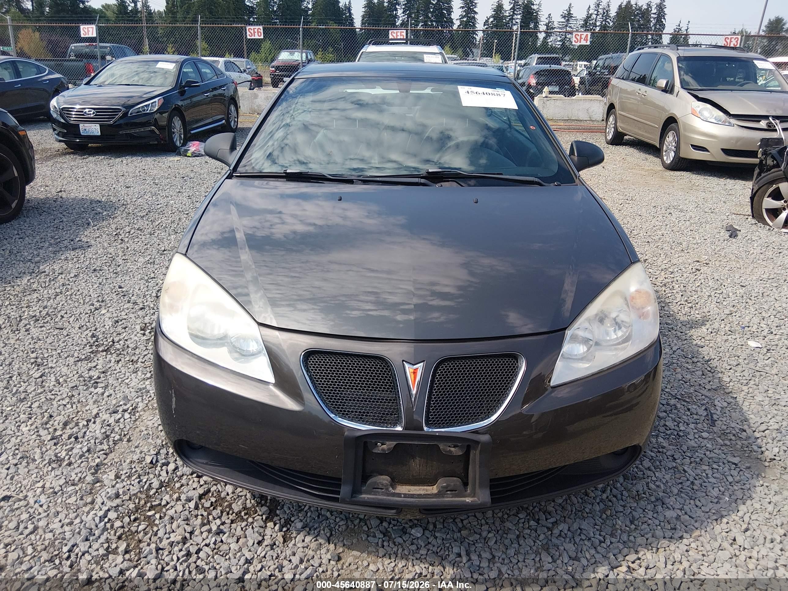 2007 Pontiac G6 Gt Серый vin: 1G2ZH361974183312