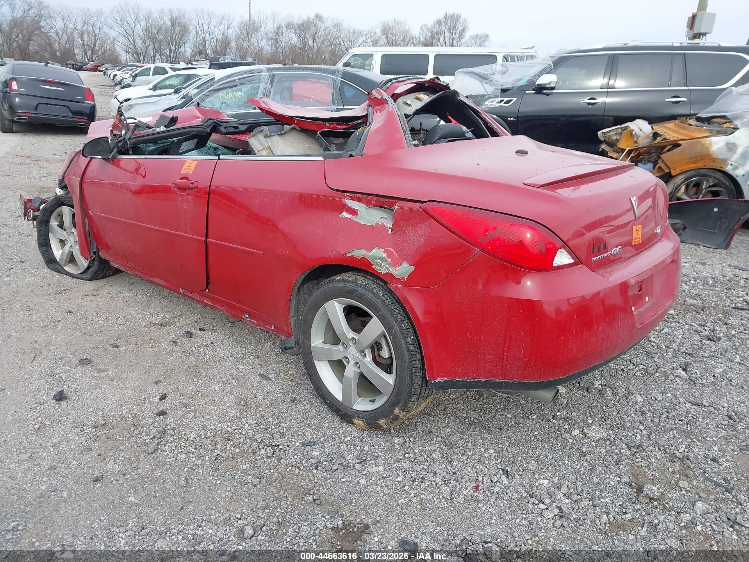 2006 Pontiac G6 Gt Red vin: 1G2ZH368064292673
