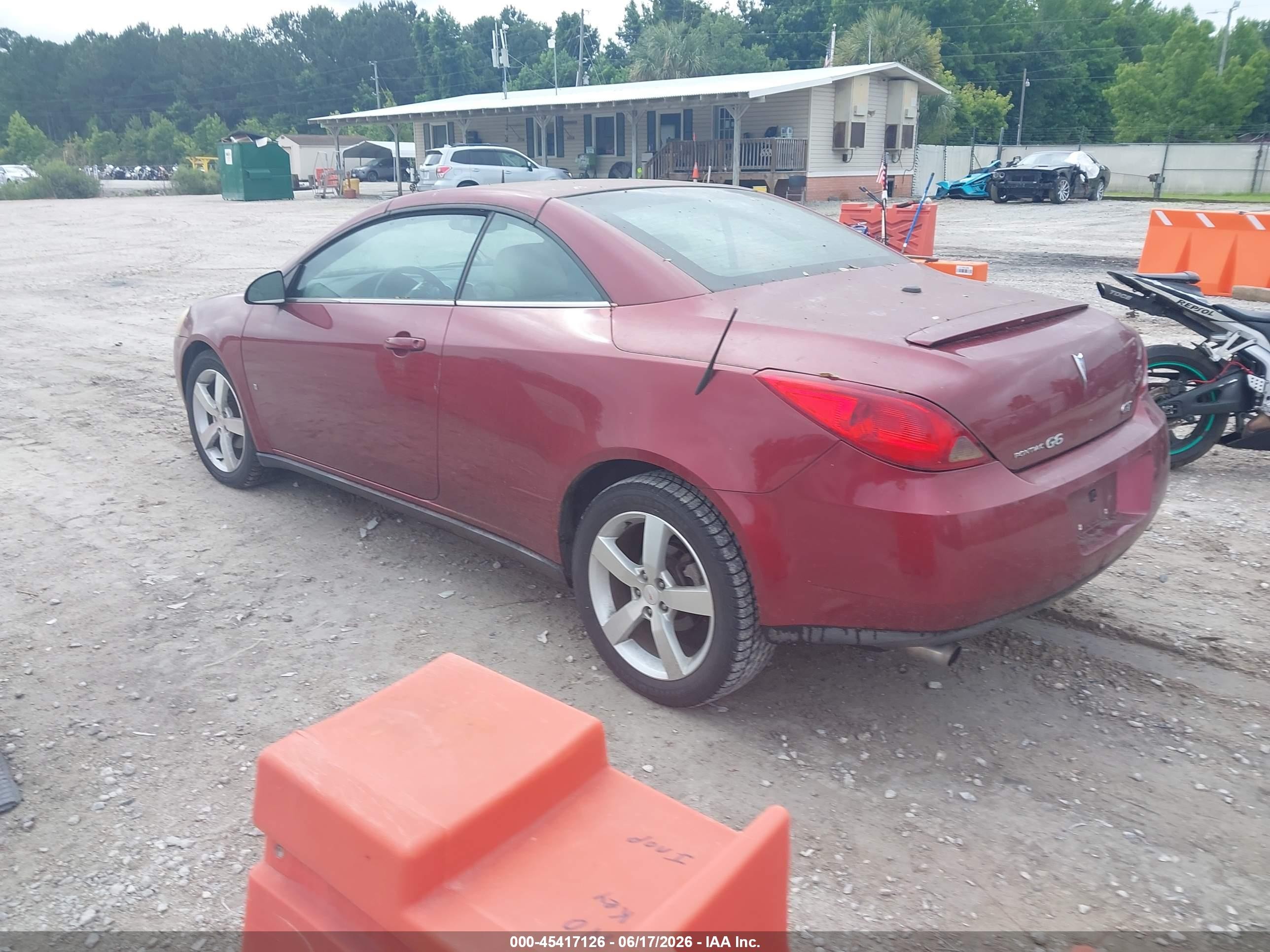 2009 Pontiac G6 Gt Burgundy vin: 1G2ZH36N094109556
