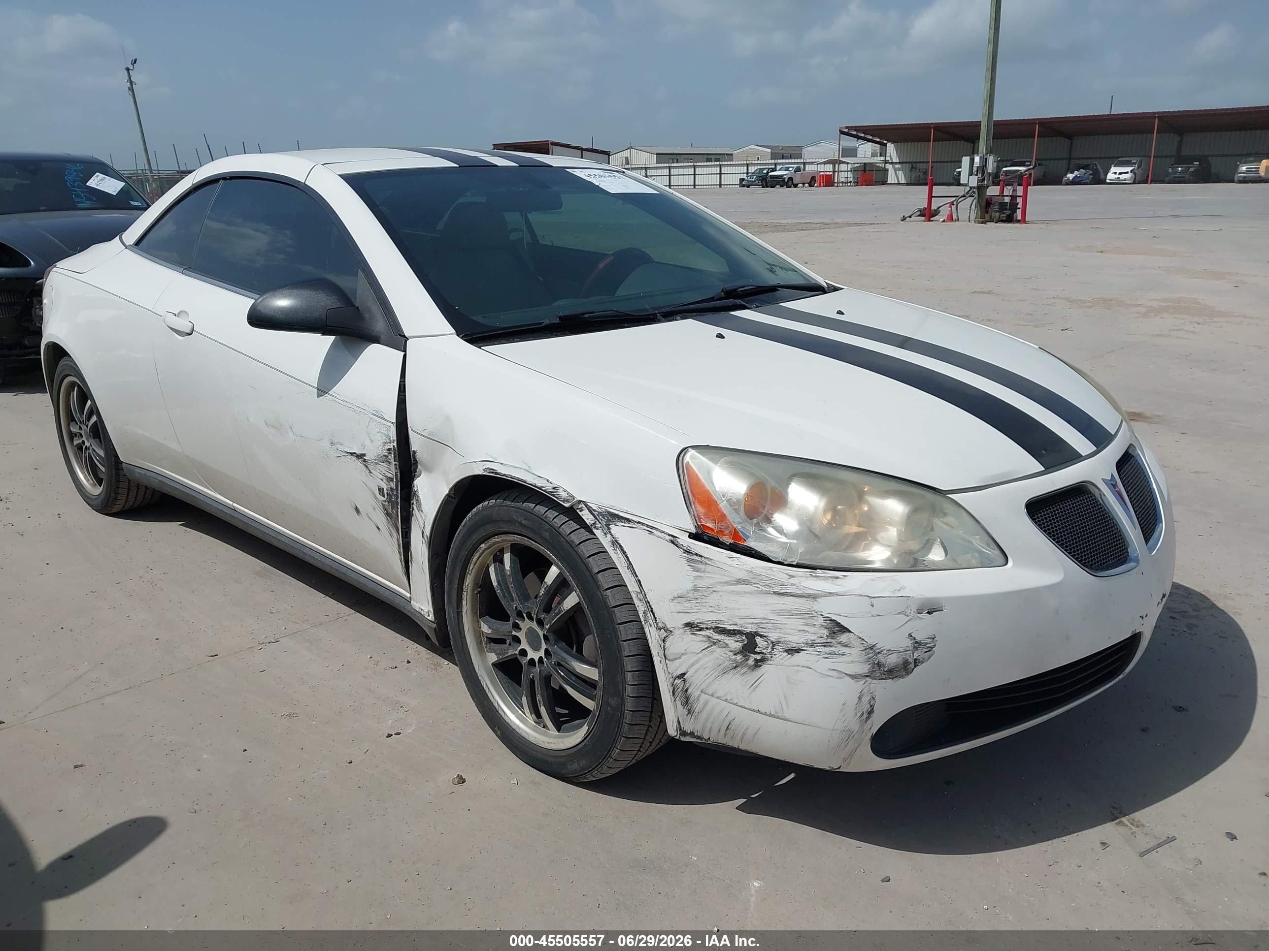 2007 Pontiac G6 Gt White vin: 1G2ZH36N174163672