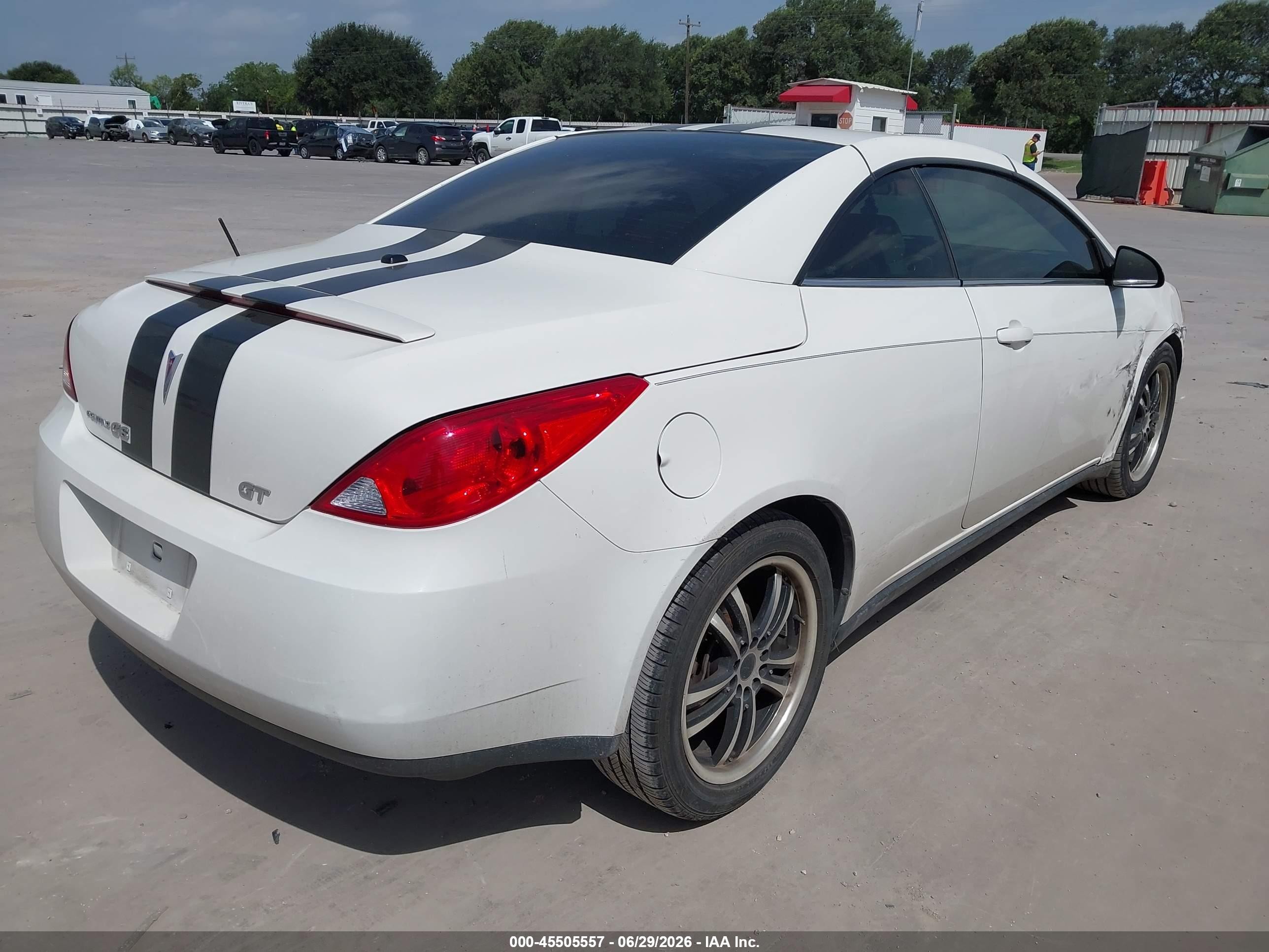 2007 Pontiac G6 Gt White vin: 1G2ZH36N174163672