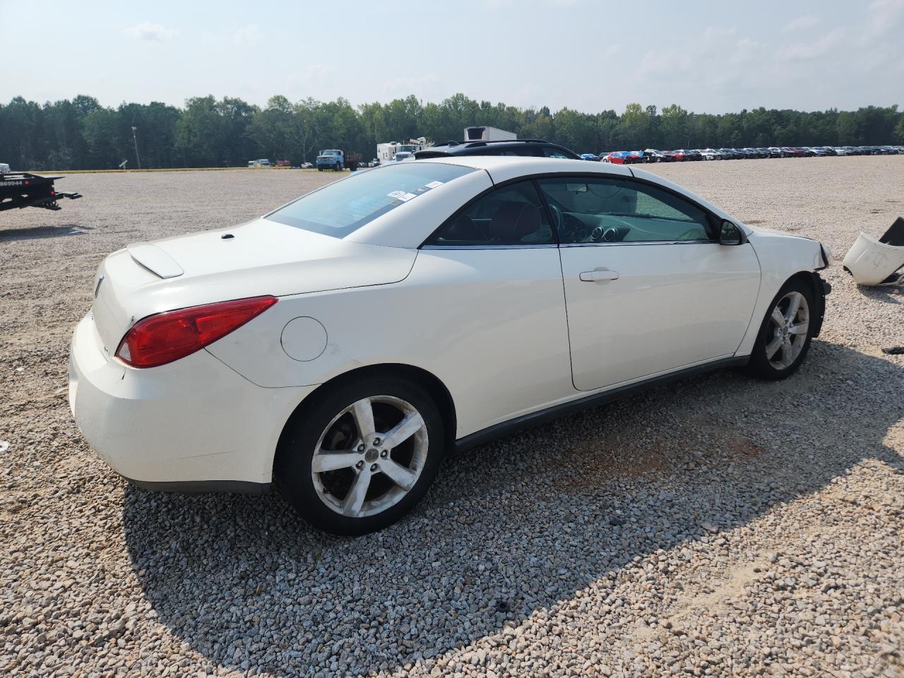 2007 Pontiac G6 Gt White vin: 1G2ZH36N274155659