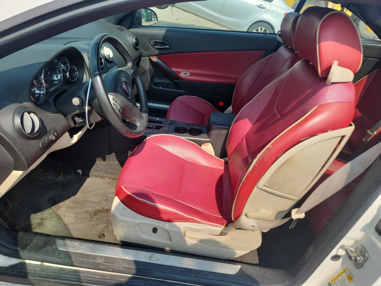 2007 Pontiac G6 Gt White vin: 1G2ZH36N274155659
