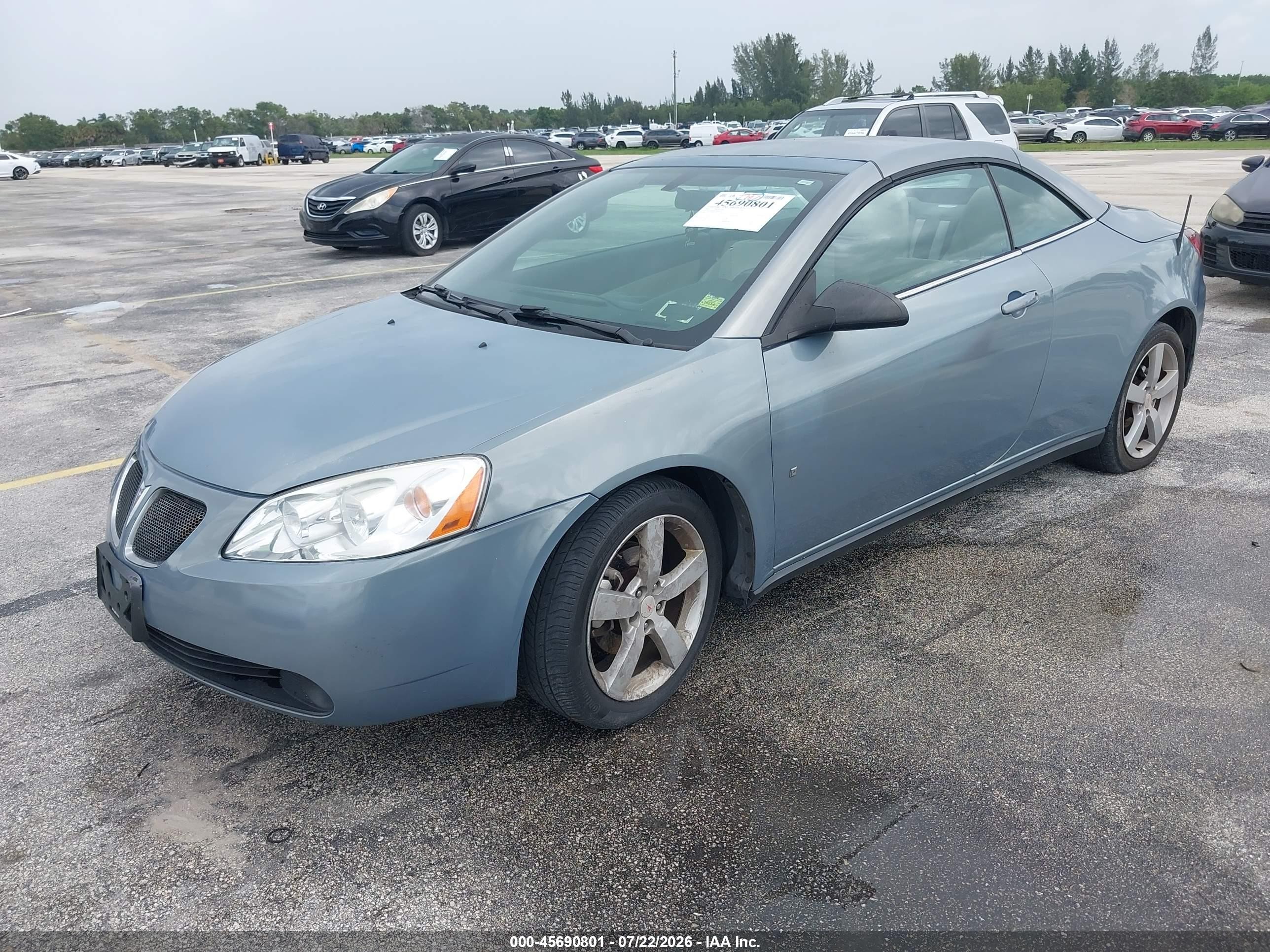 2007 Pontiac G6 Gt Gray vin: 1G2ZH36N274183333