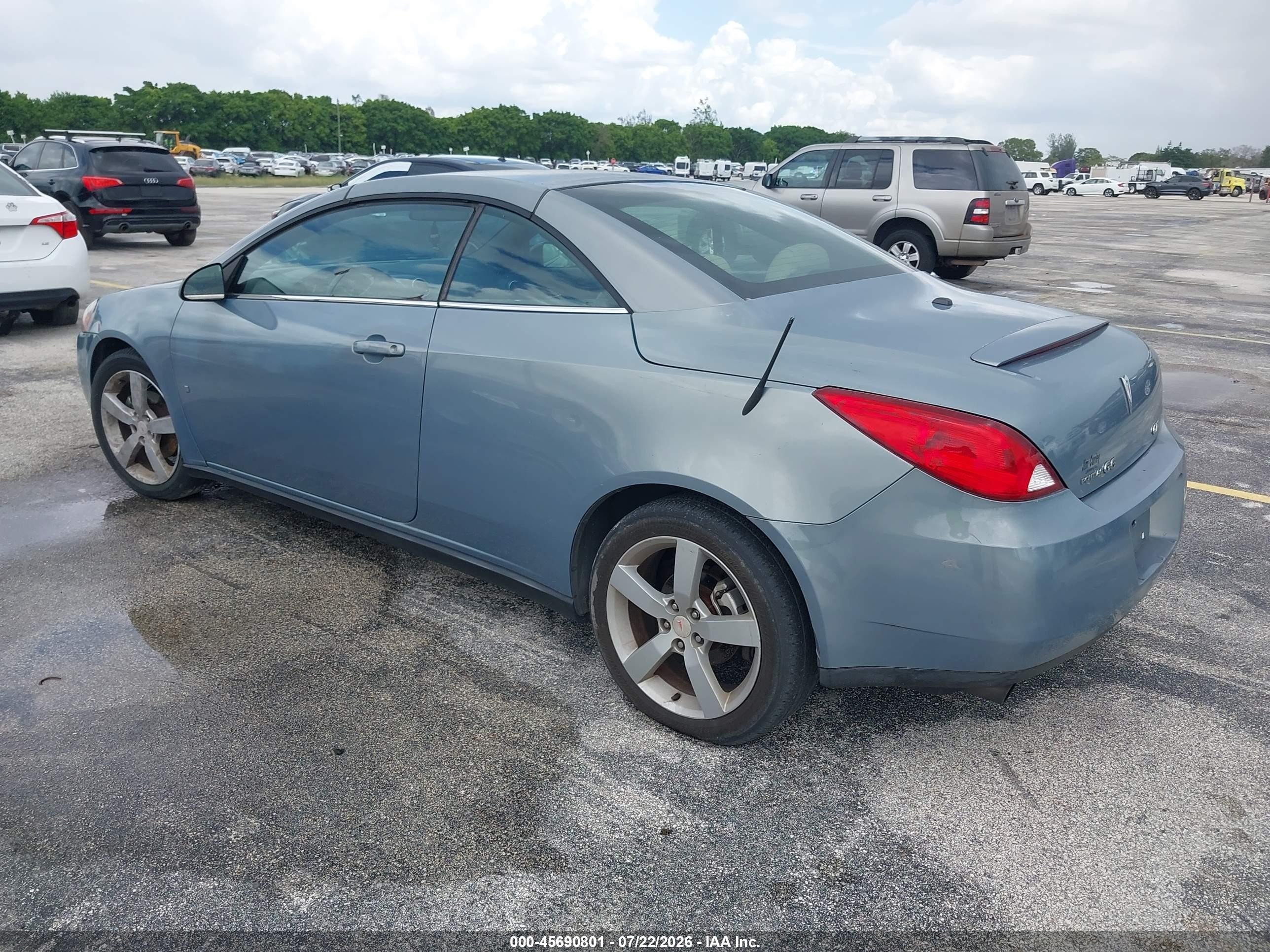 2007 Pontiac G6 Gt Gray vin: 1G2ZH36N274183333