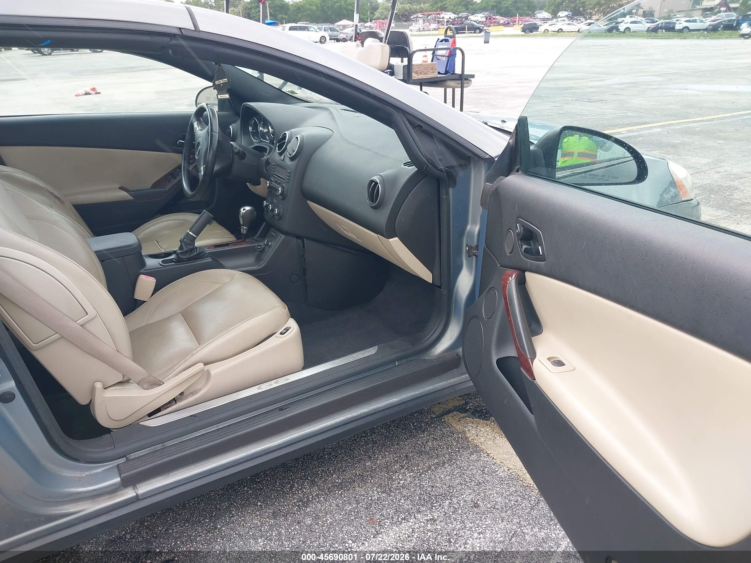 2007 Pontiac G6 Gt Gray vin: 1G2ZH36N274183333
