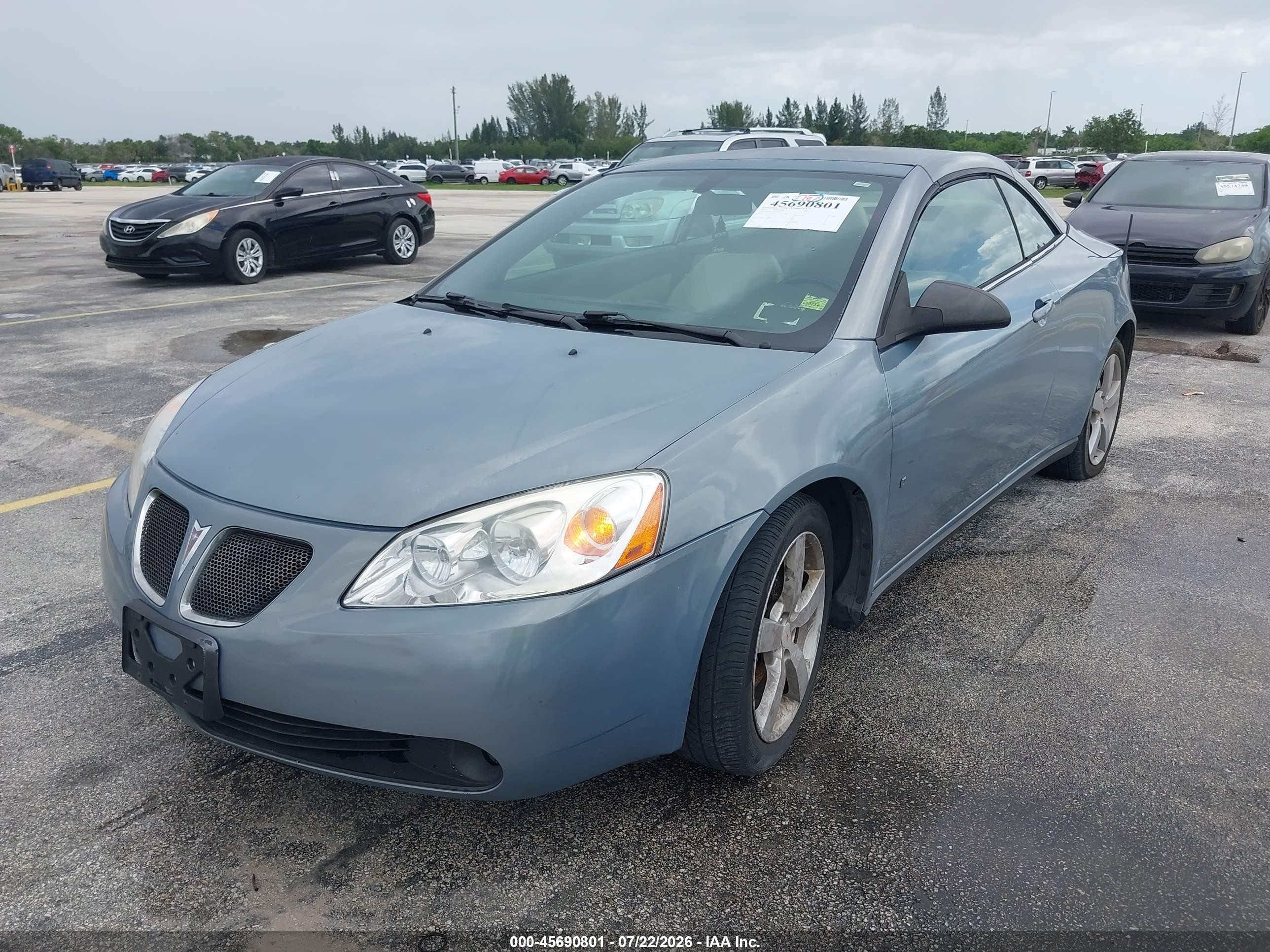 2007 Pontiac G6 Gt Gray vin: 1G2ZH36N274183333