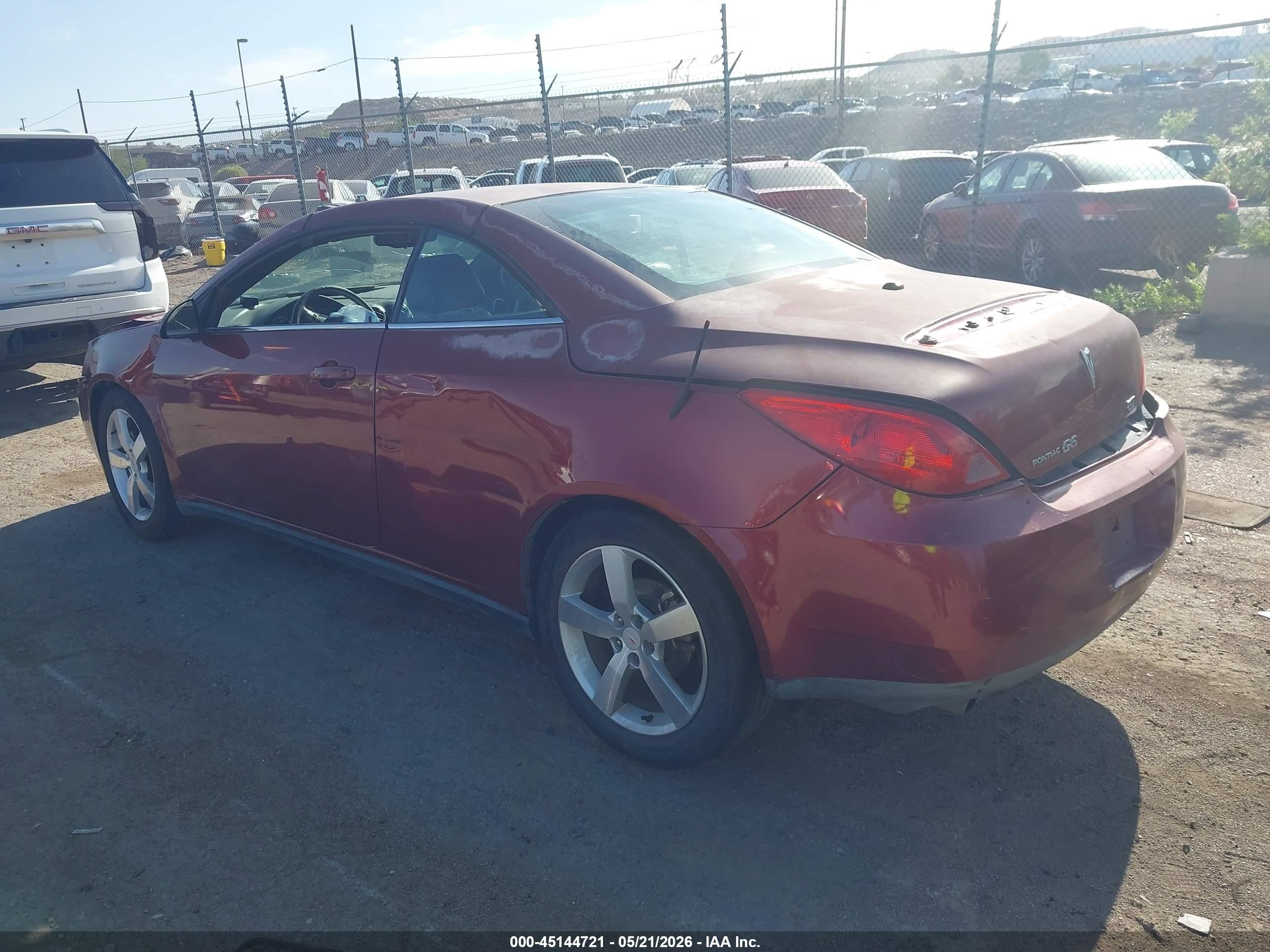 2008 Pontiac G6 Gt Maroon vin: 1G2ZH36N384302234
