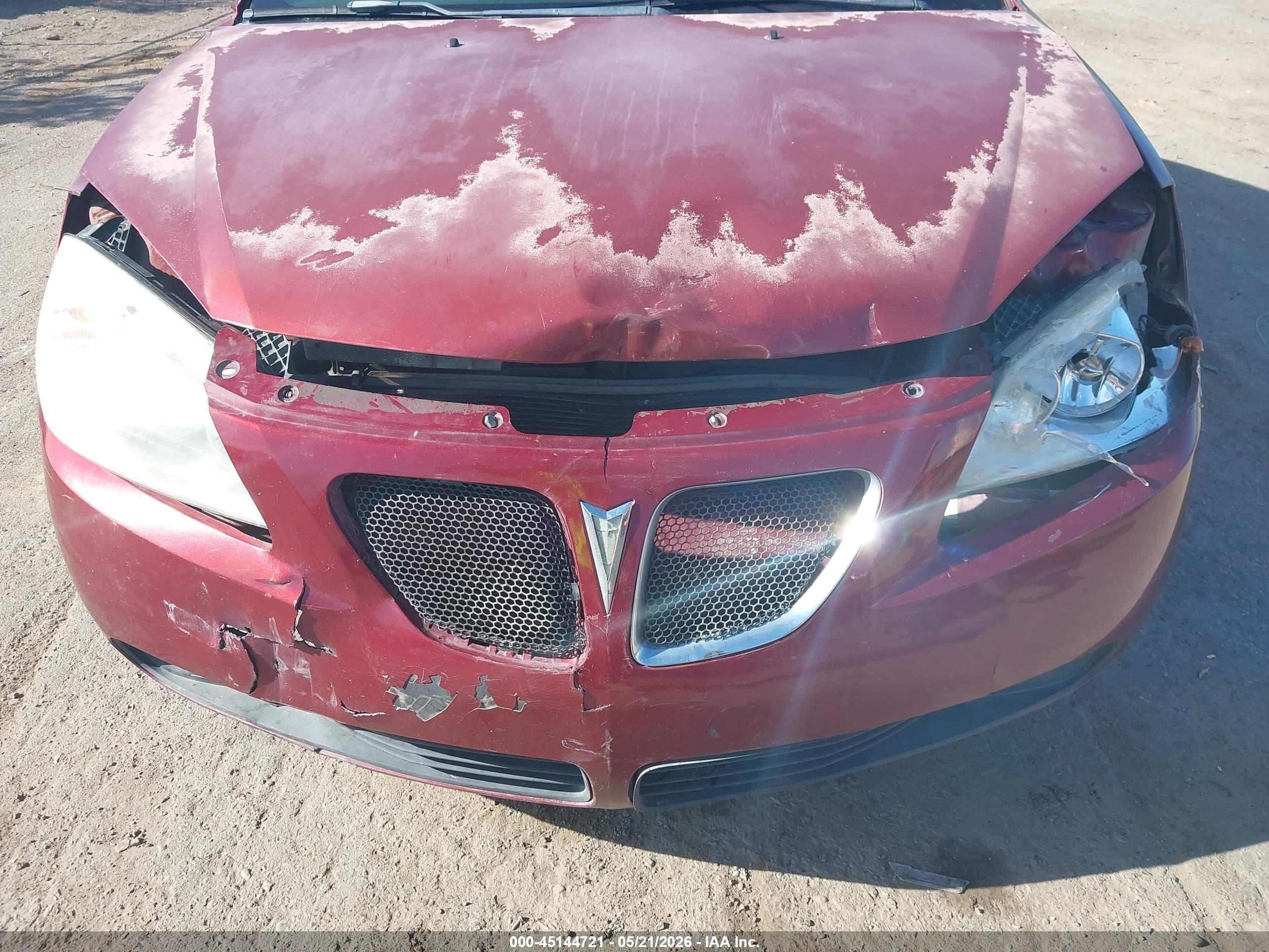 2008 Pontiac G6 Gt Maroon vin: 1G2ZH36N384302234